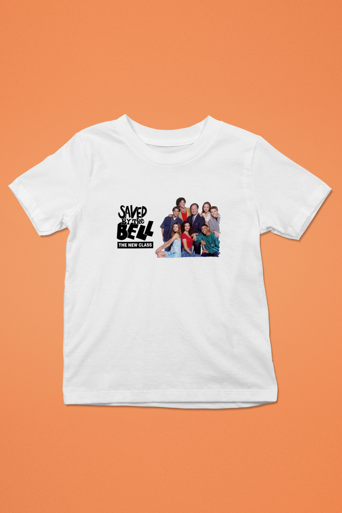 Saved by the Bell Beyaz Unisex Çocuk Tişört