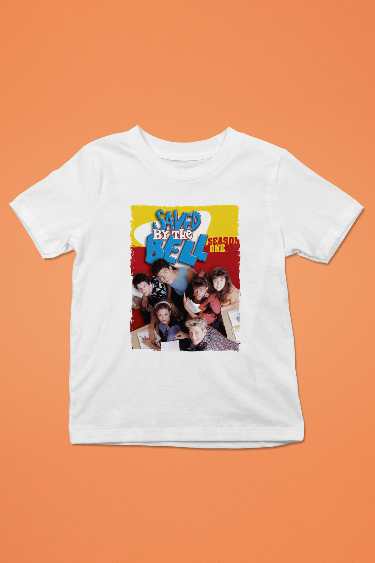 Saved by the Bell Beyaz Unisex Çocuk Tişört