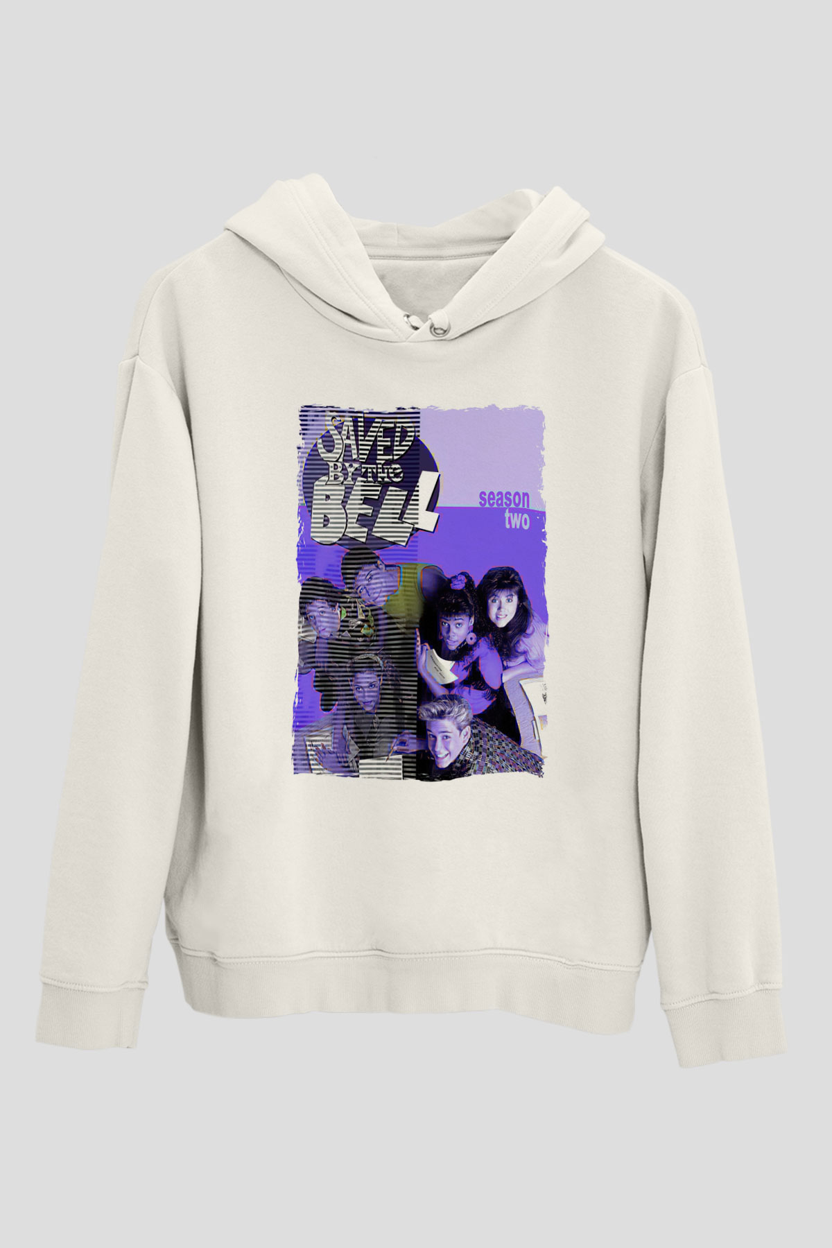 Saved by the Bell Beyaz Unisex Hoodie