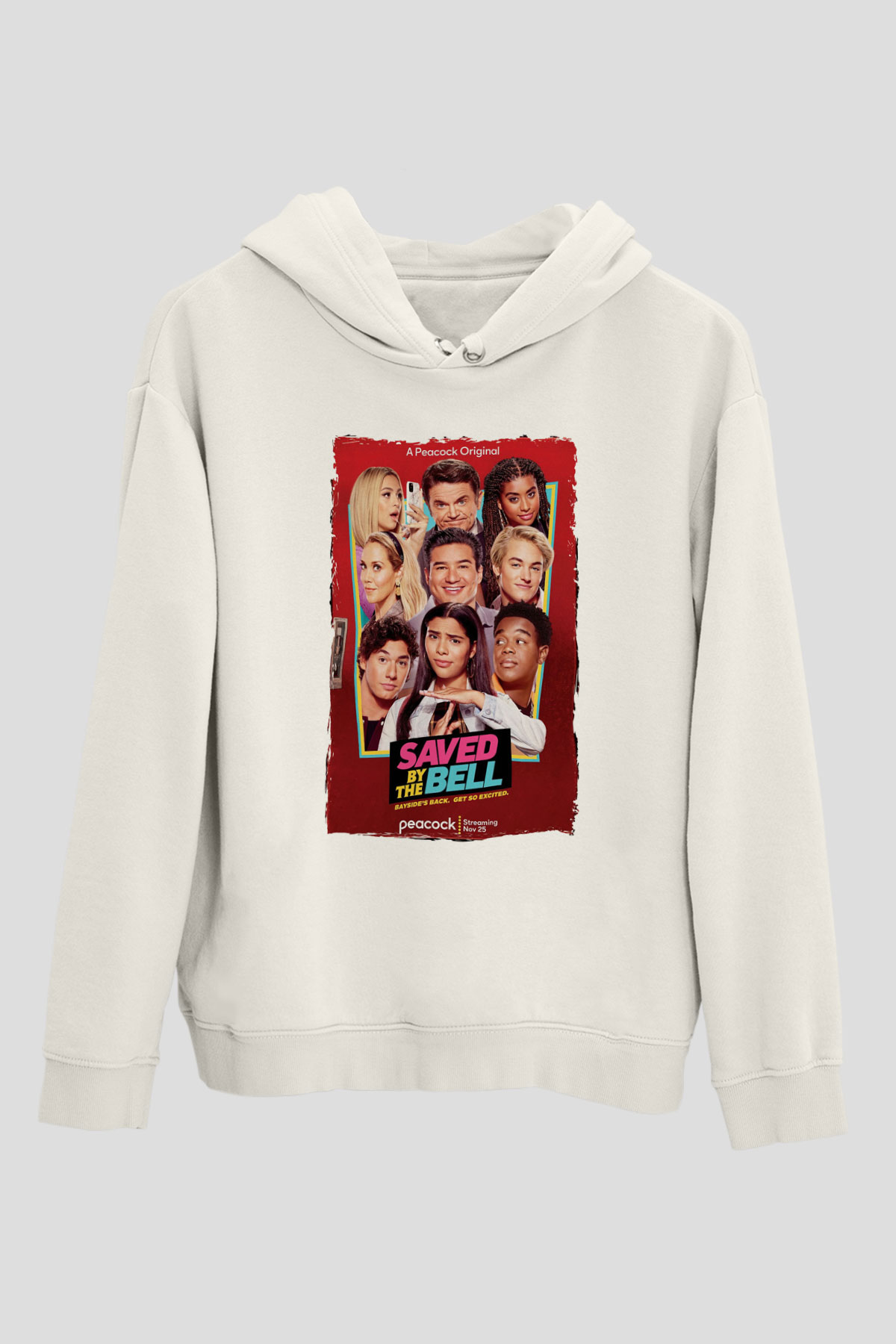 Saved by the Bell Beyaz Unisex Hoodie
