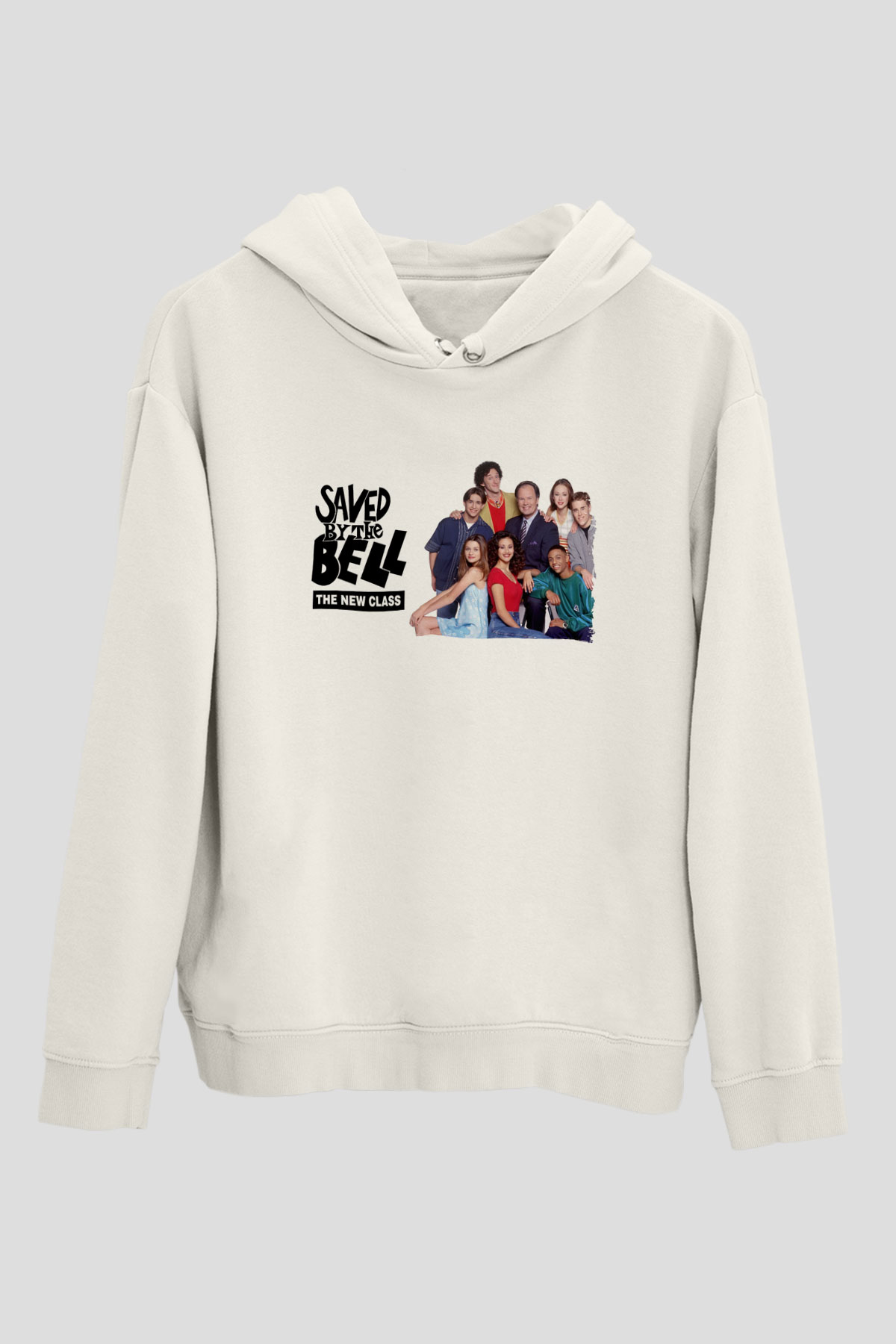 Saved by the Bell Beyaz Unisex Hoodie
