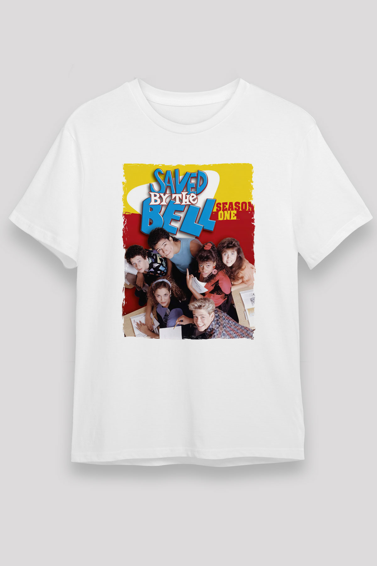 Saved by the Bell White Unisex Graphic Tee - STREETWEAR