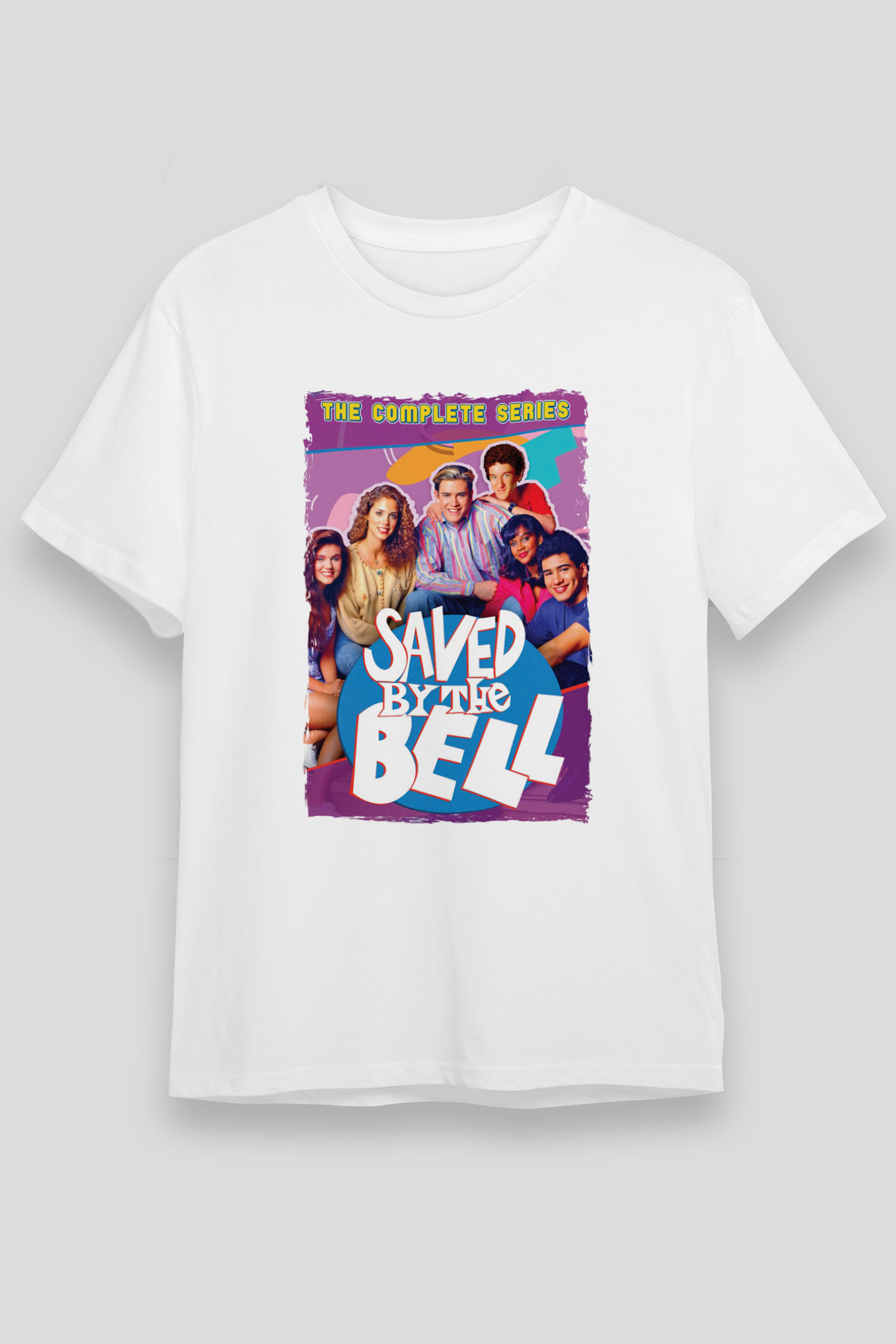 Saved by the Bell White Unisex Graphic Tee - STREETWEAR