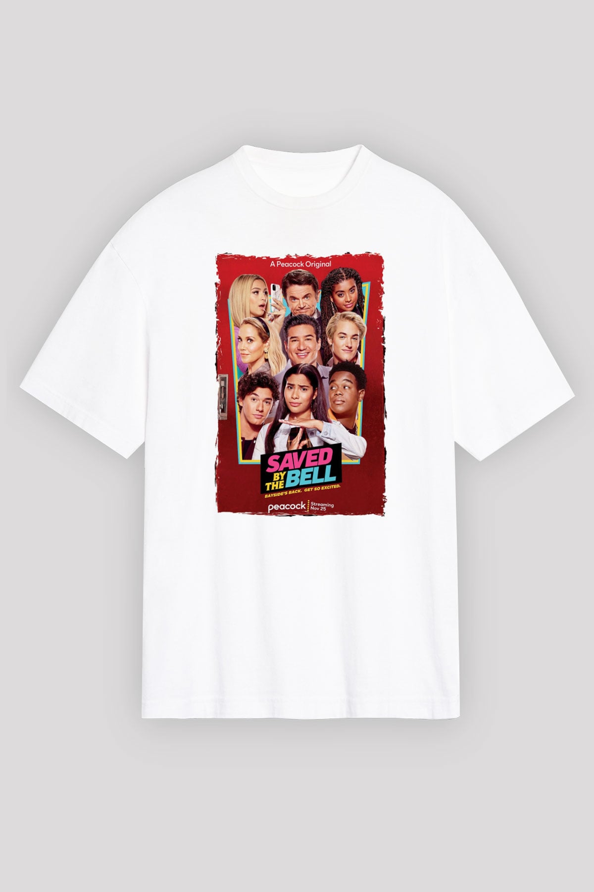 Saved by the Bell Beyaz Unisex Tişört T-Shirt