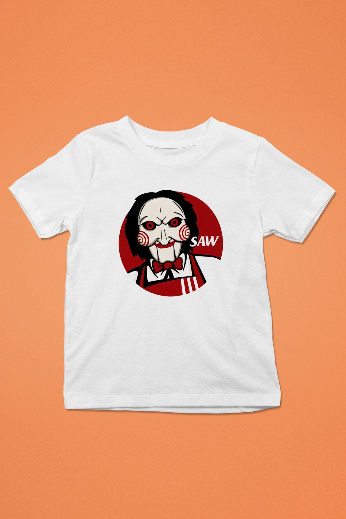 Saw Beyaz Unisex Çocuk Tişört