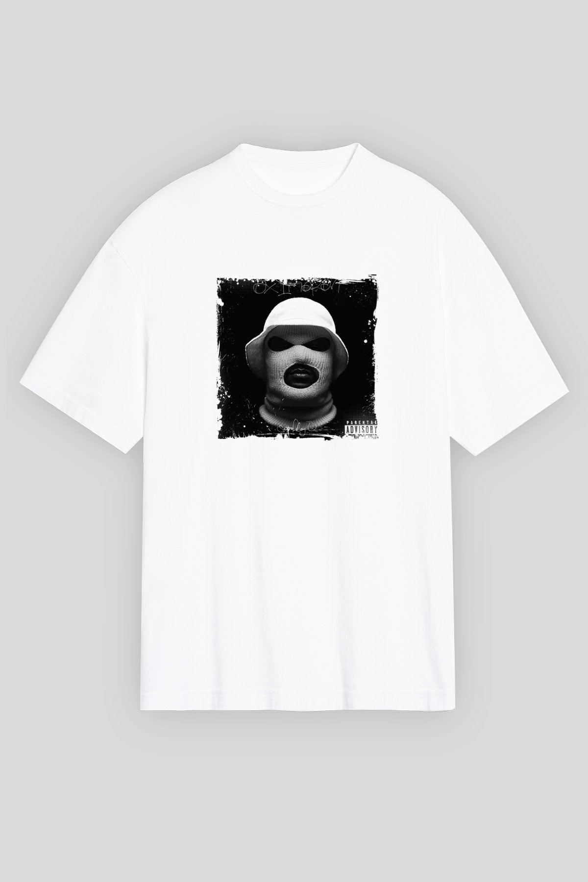 Schoolboy Q Baskılı Unisex Beyaz Tişört