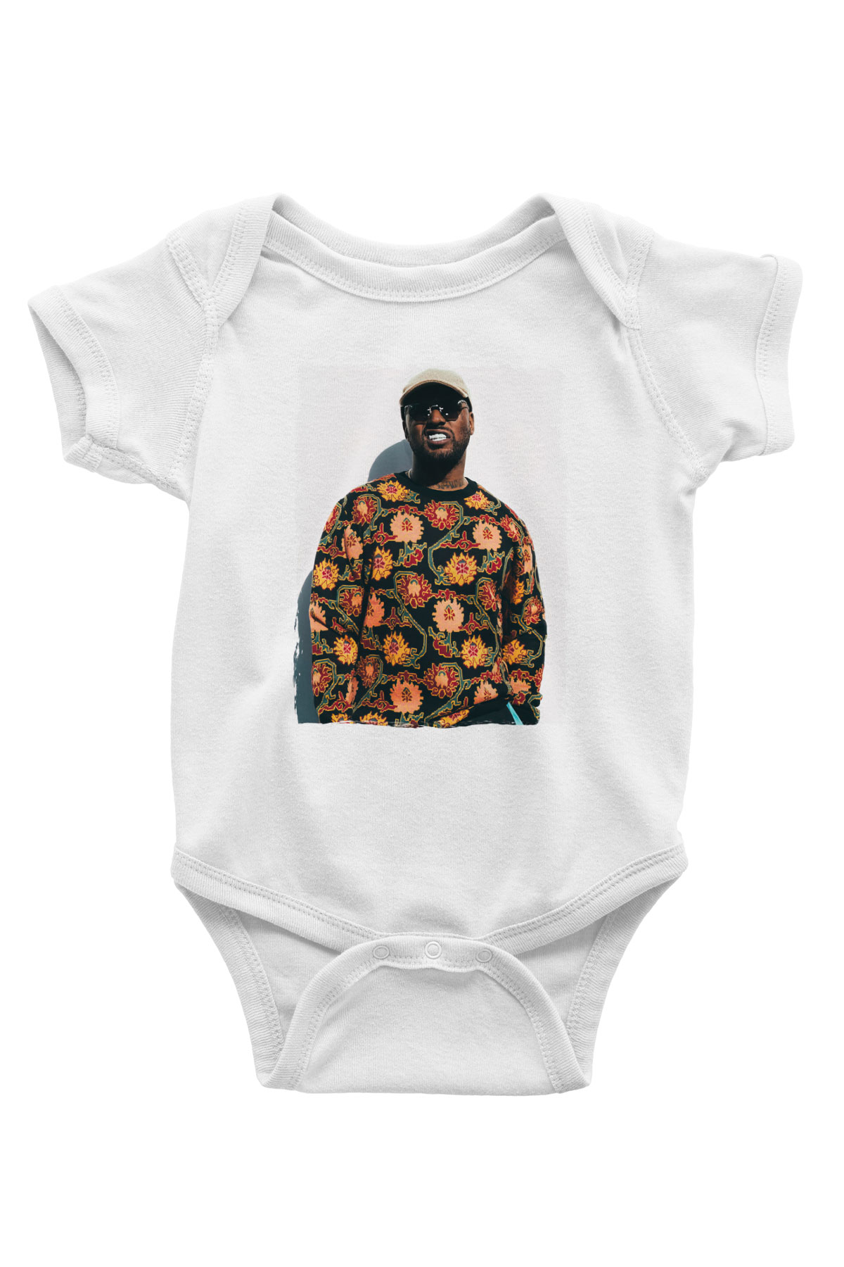 Schoolboy Q Beyaz Bebek Body - Zıbın