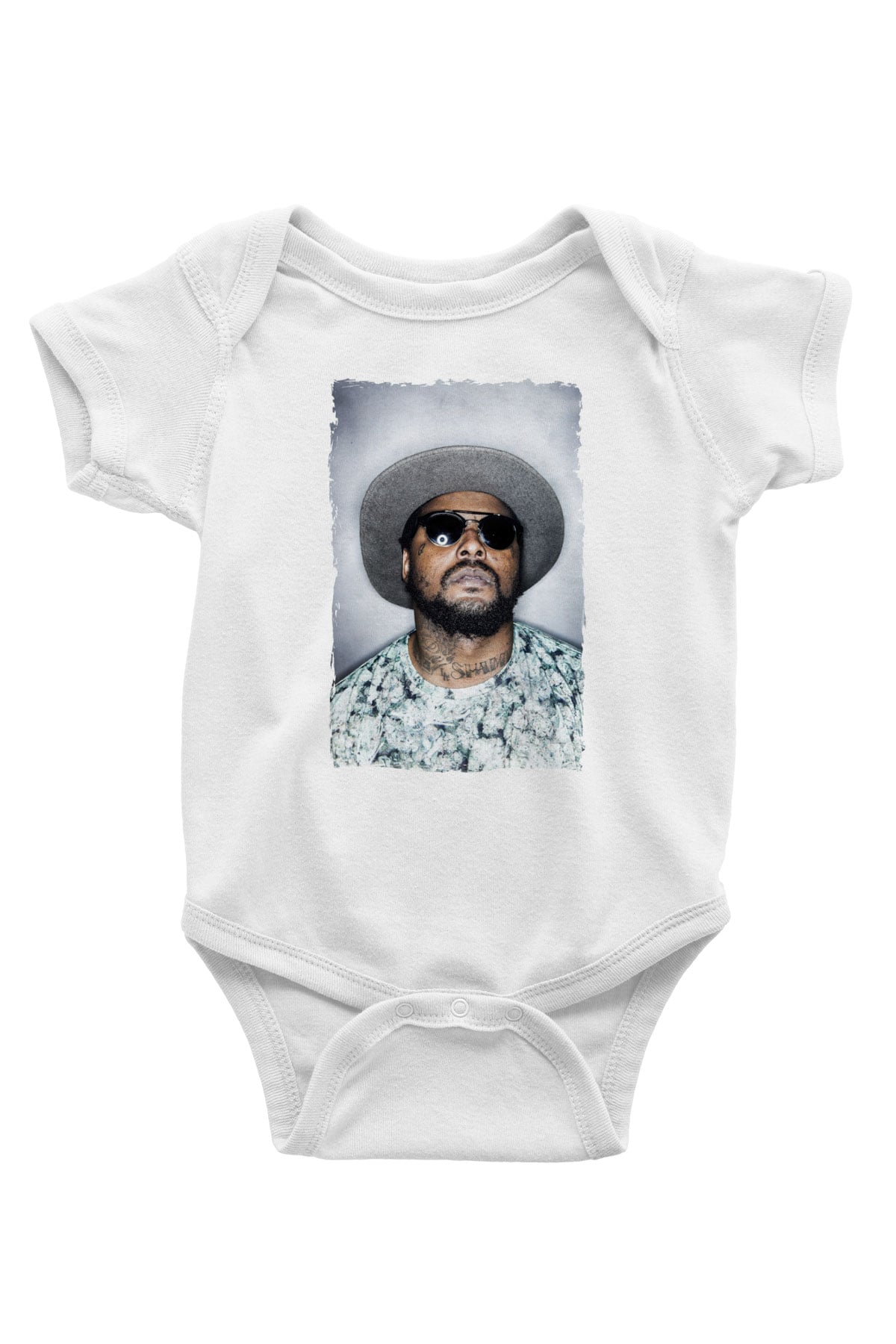 Schoolboy Q Beyaz Bebek Body - Zıbın