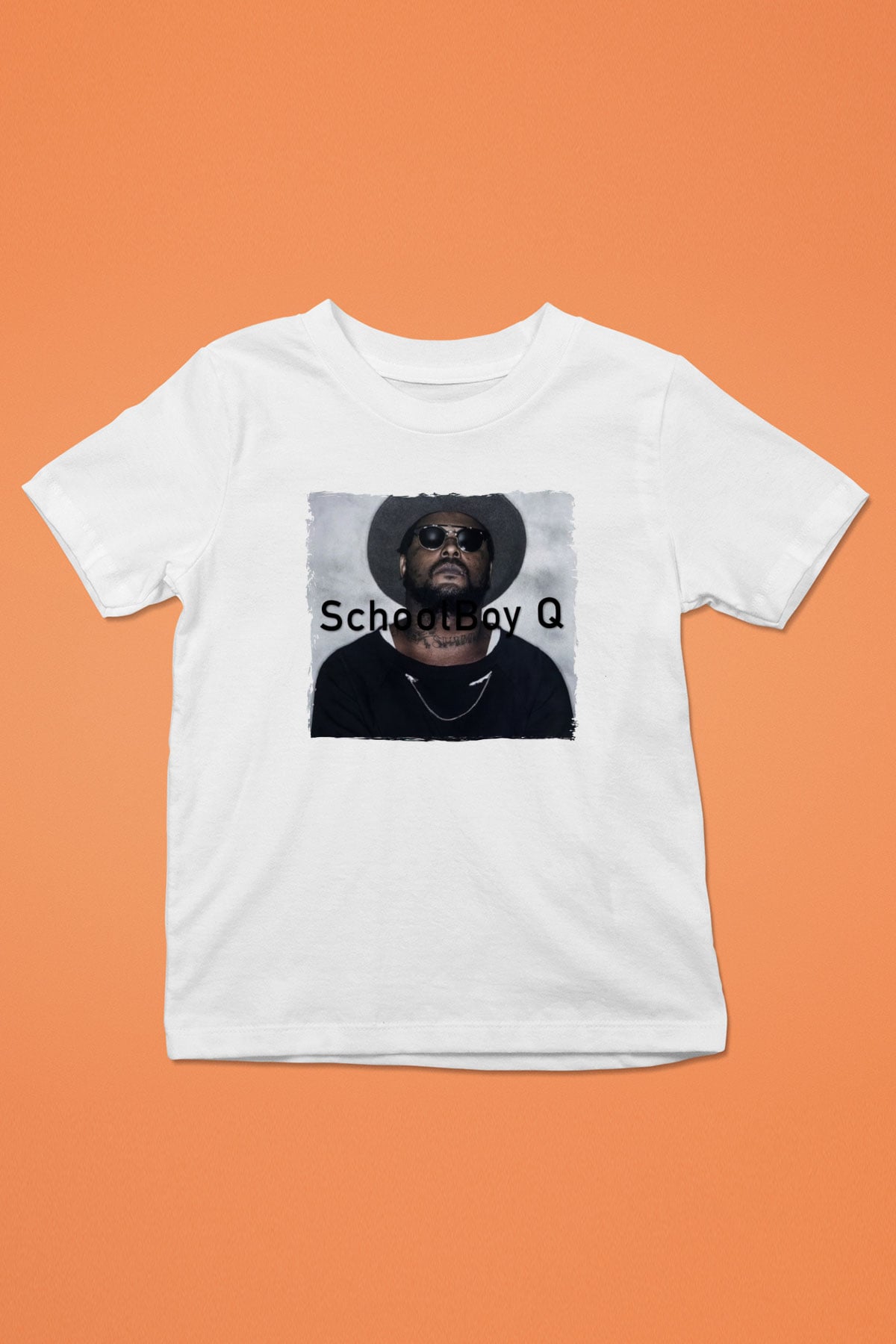 Schoolboy Q Beyaz Unisex Çocuk Tişört