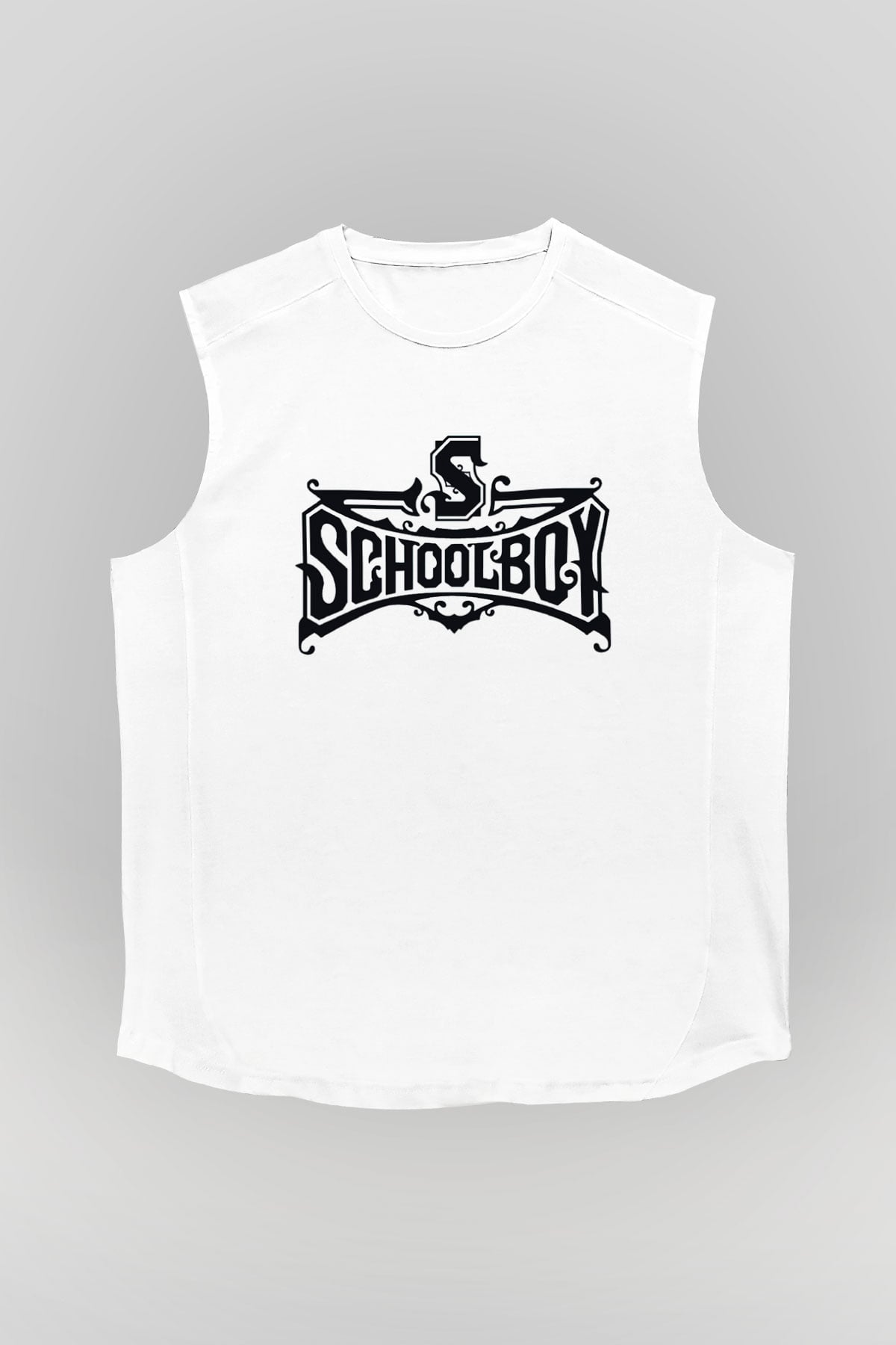 Schoolboy Q Beyaz Unisex Kolsuz Tişört