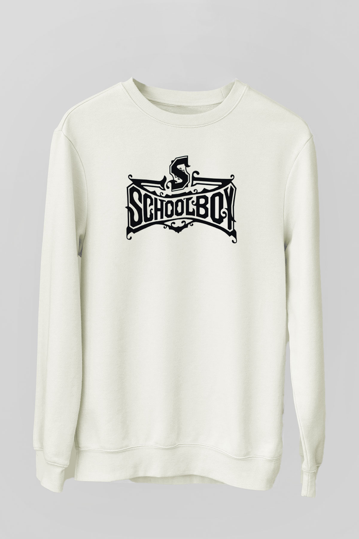 Schoolboy Q Beyaz Unisex Sweatshirt