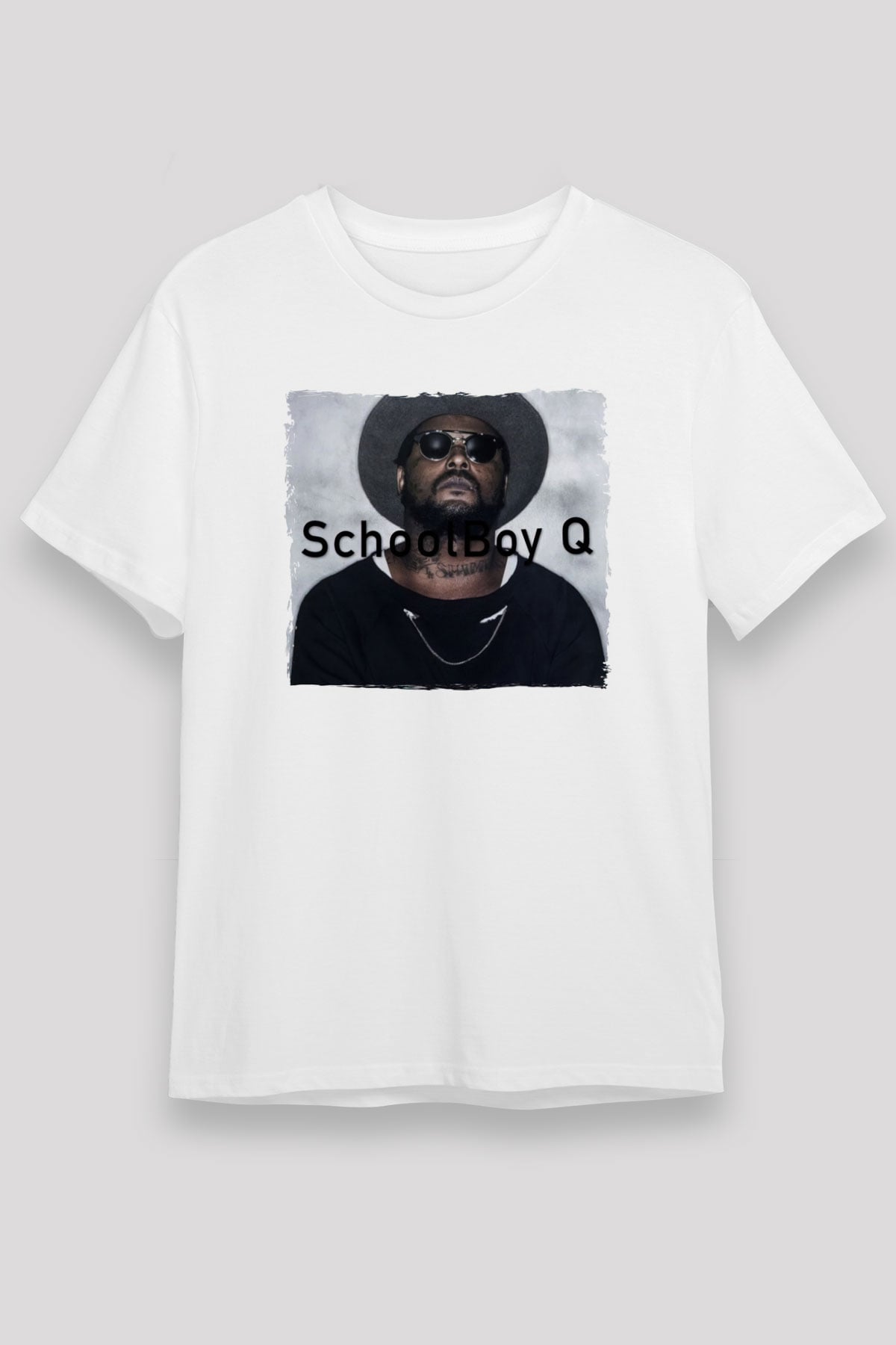Schoolboy Q Beyaz Unisex Tişört T-Shirt - TişörtFabrikası