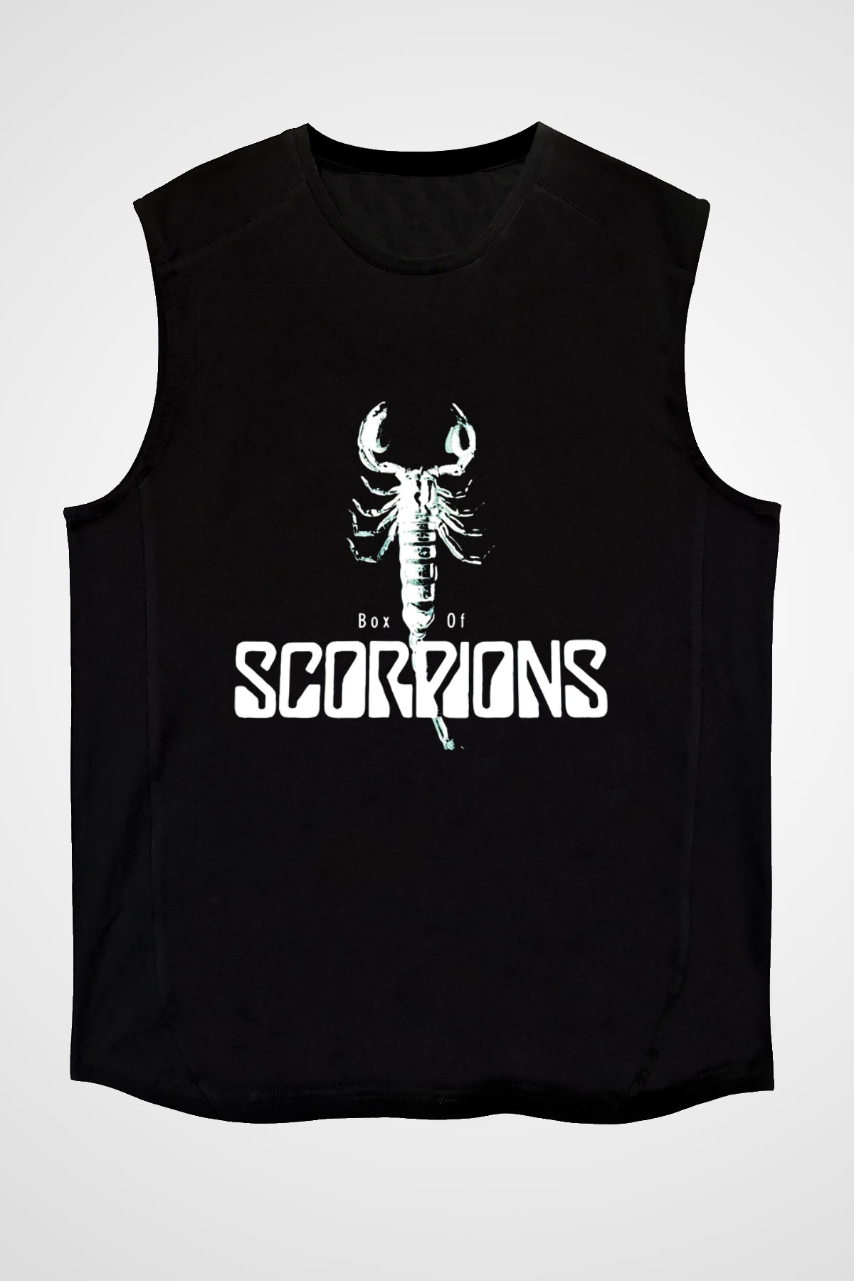 Scorpions Siyah Unisex Kolsuz Tişört