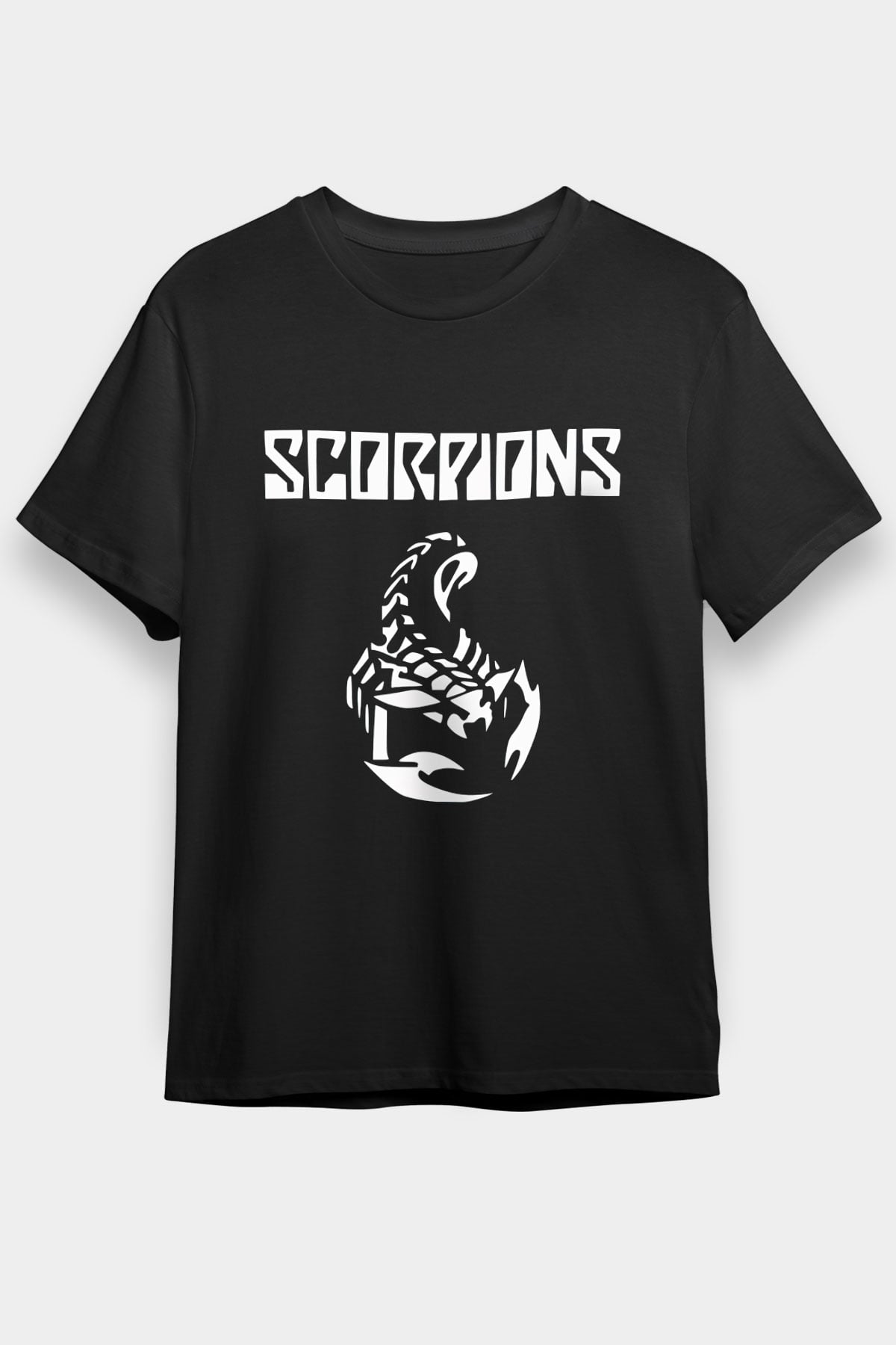 Scorpions Siyah Unisex Tişört T-Shirt - TişörtFabrikası