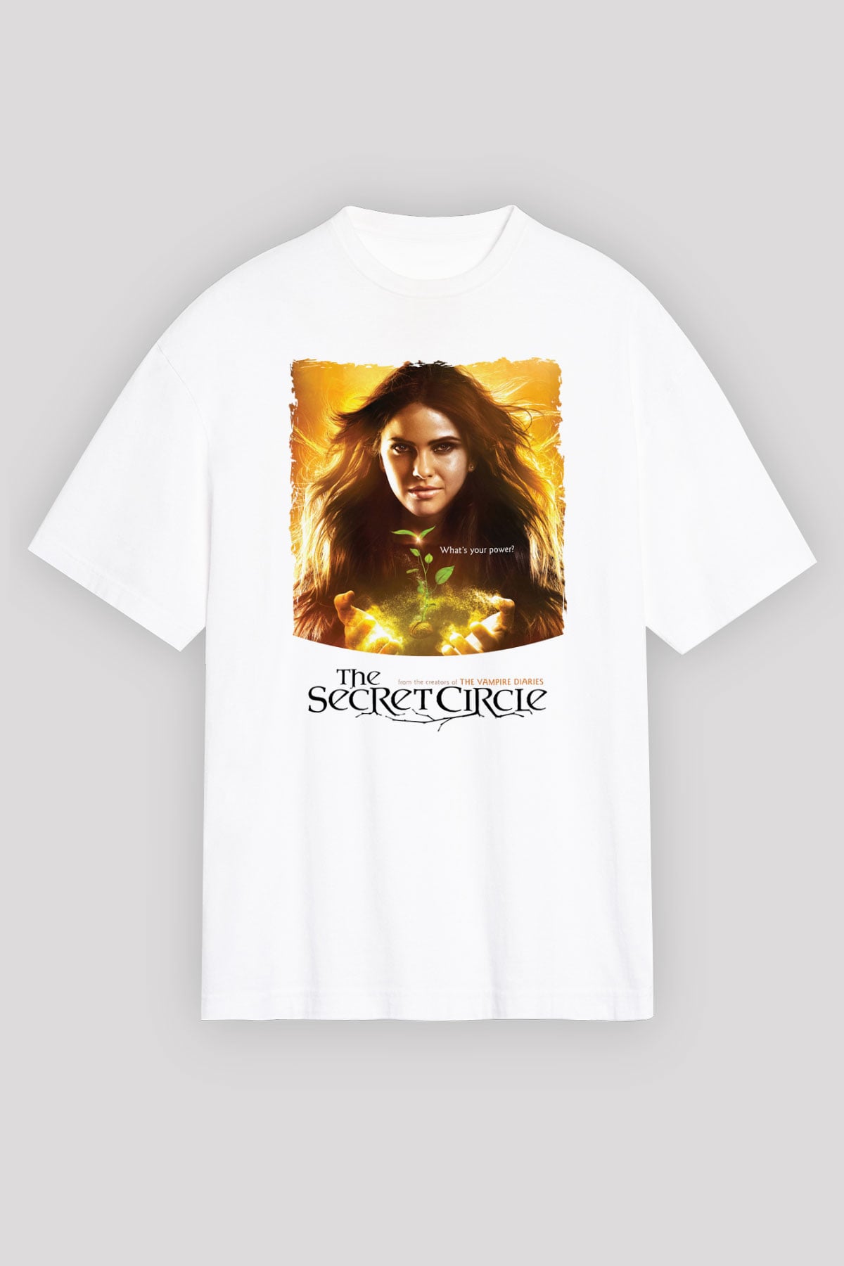Secret Circle Beyaz Unisex Tişört T-Shirt