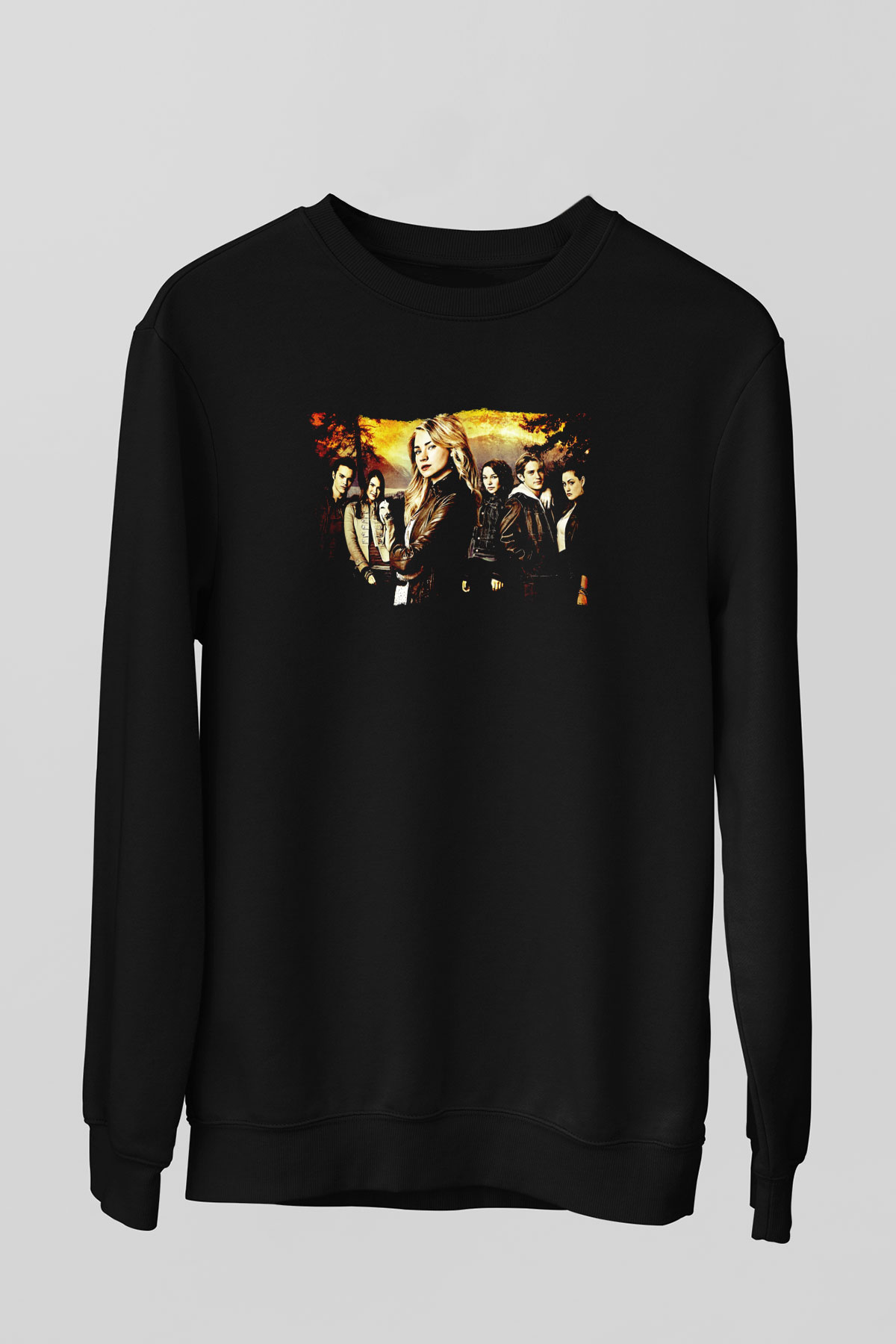 Secret Circle Siyah Unisex Sweatshirt
