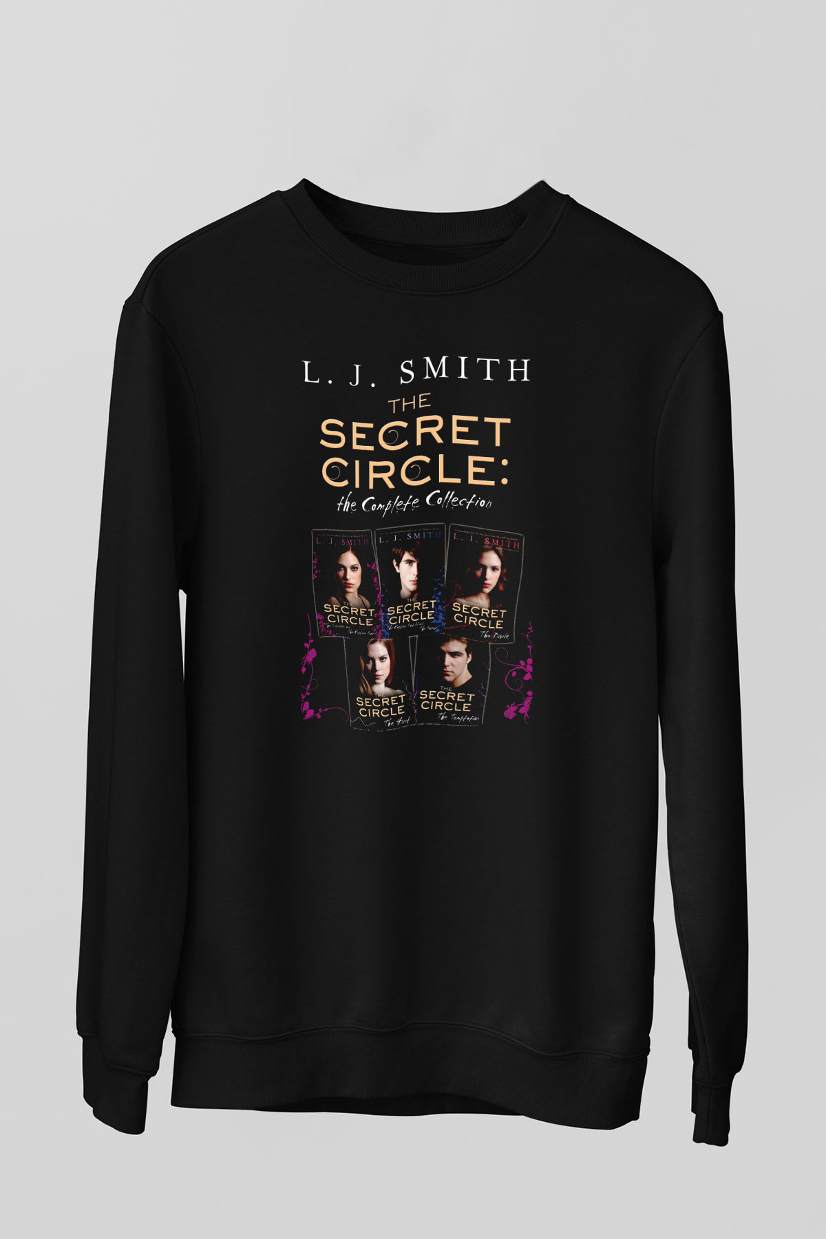Secret Circle Siyah Unisex Sweatshirt