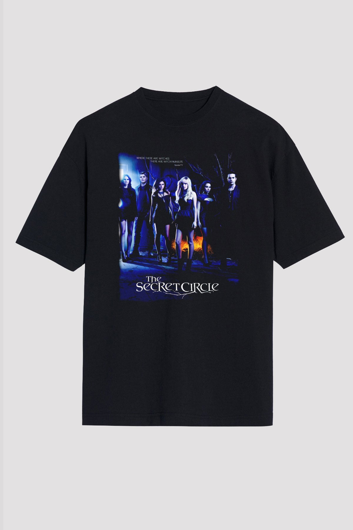 Secret Circle Siyah Unisex Tişört T-Shirt