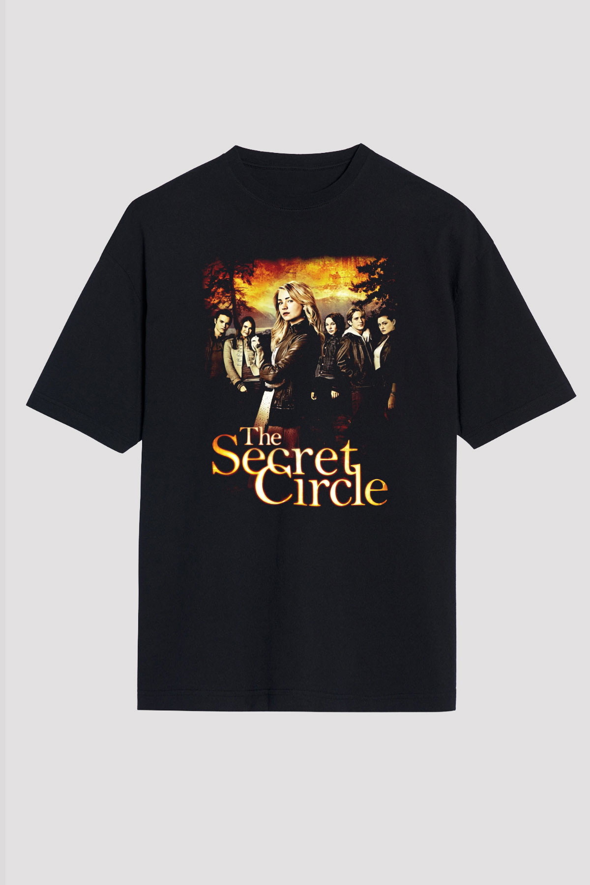 Secret Circle Siyah Unisex Tişört T-Shirt