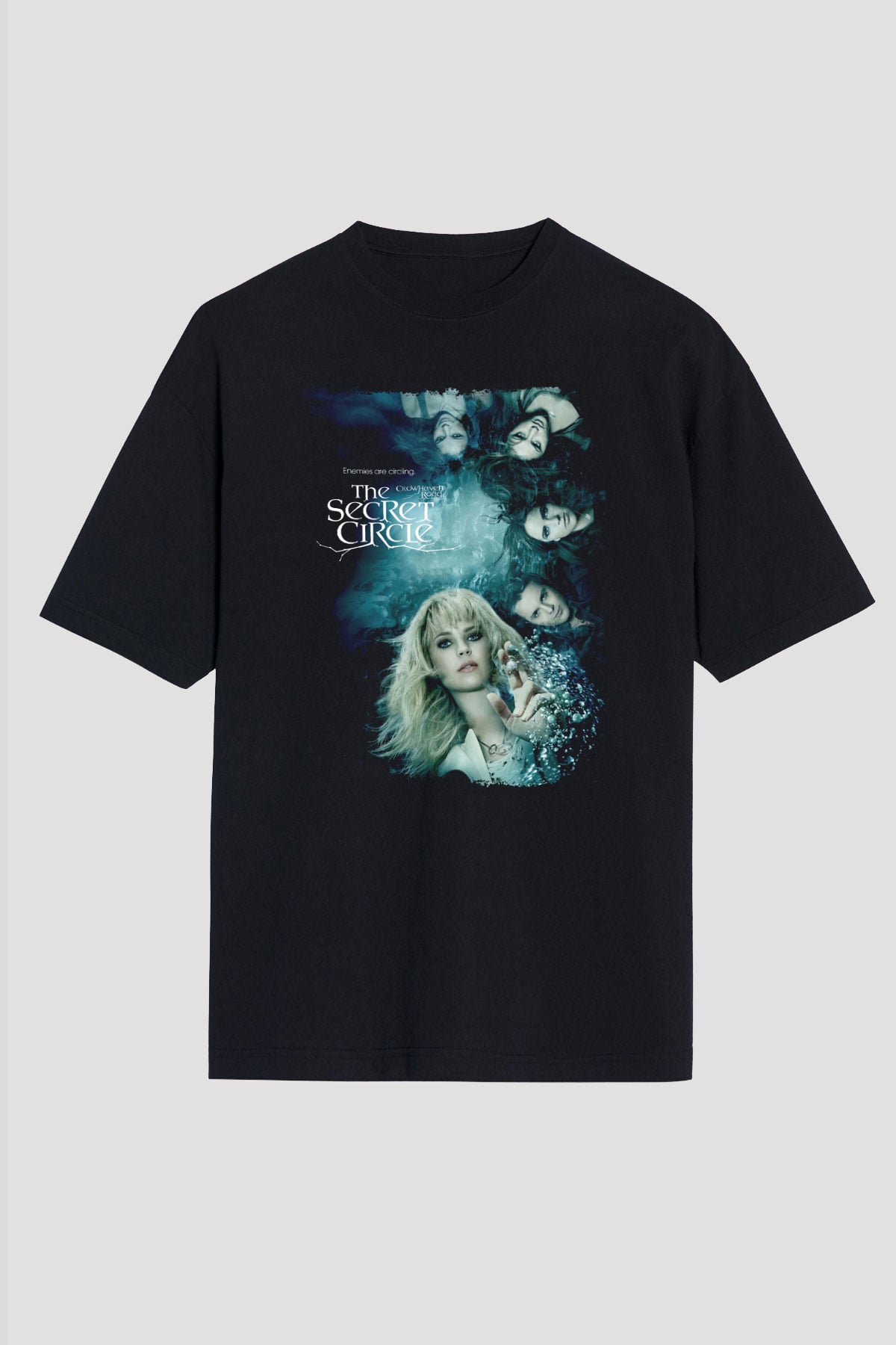 Secret Circle Siyah Unisex Tişört T-Shirt