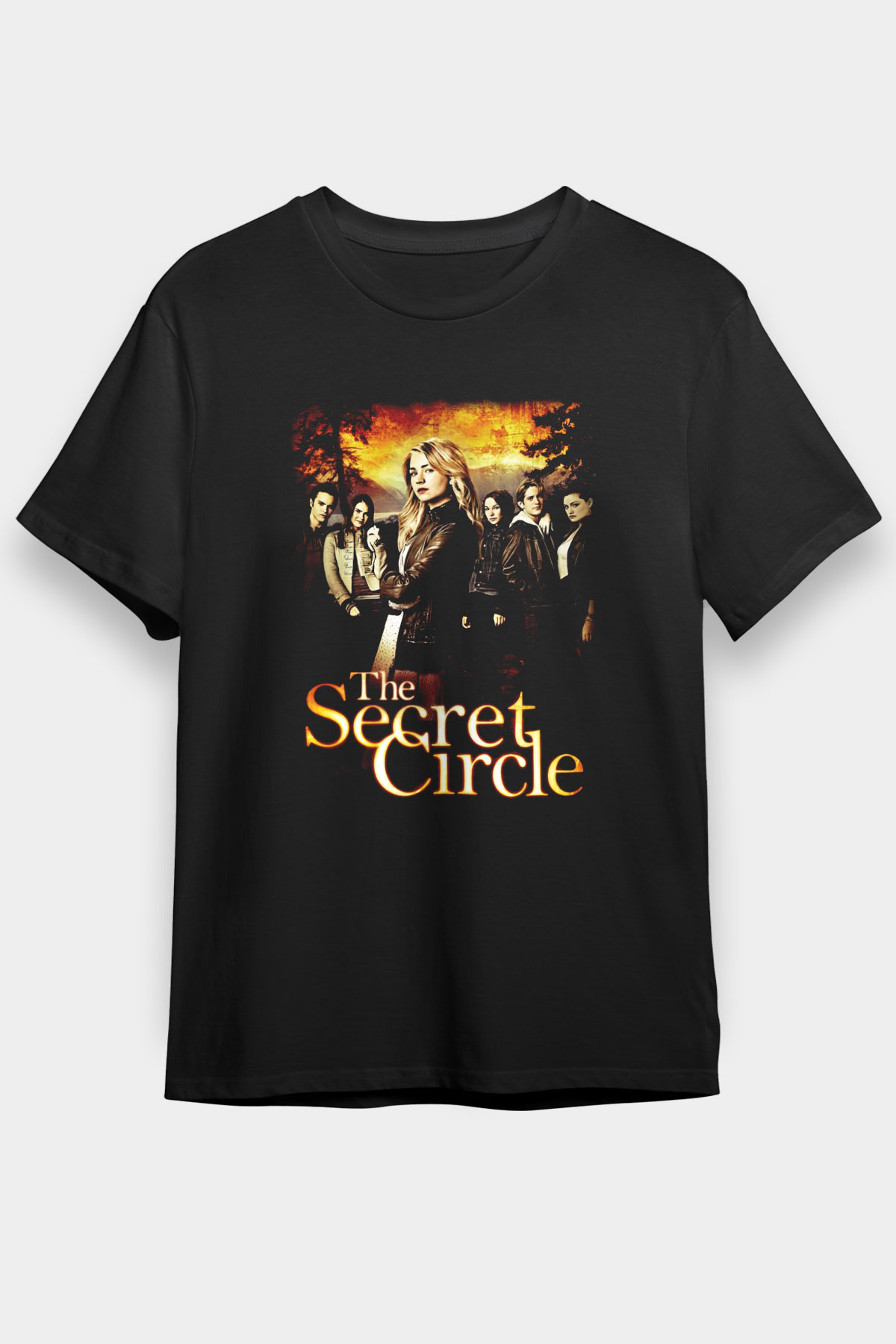 Secret Circle White Unisex Graphic Tee - STREETWEAR