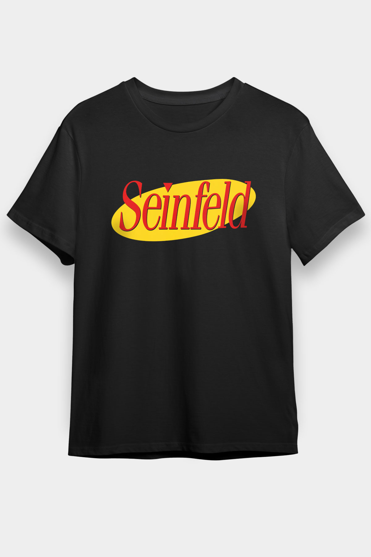 Seinfeld Siyah Unisex Tişört T-Shirt