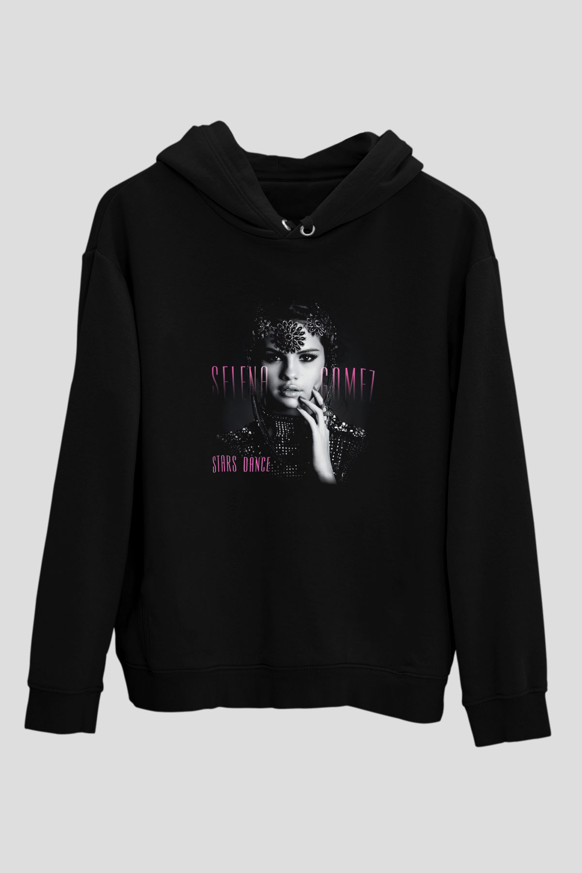 Selena Gomez Siyah Unisex Hoodie