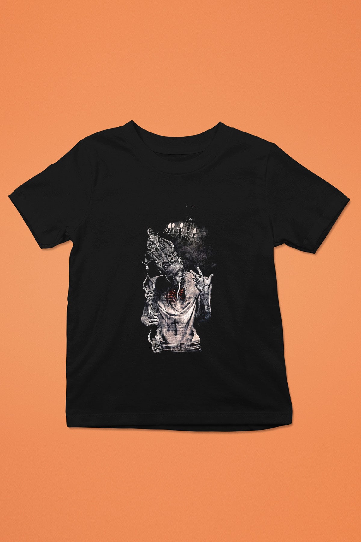 Septicflesh Baskılı Unisex Siyah Çocuk Tişört - Tshirt