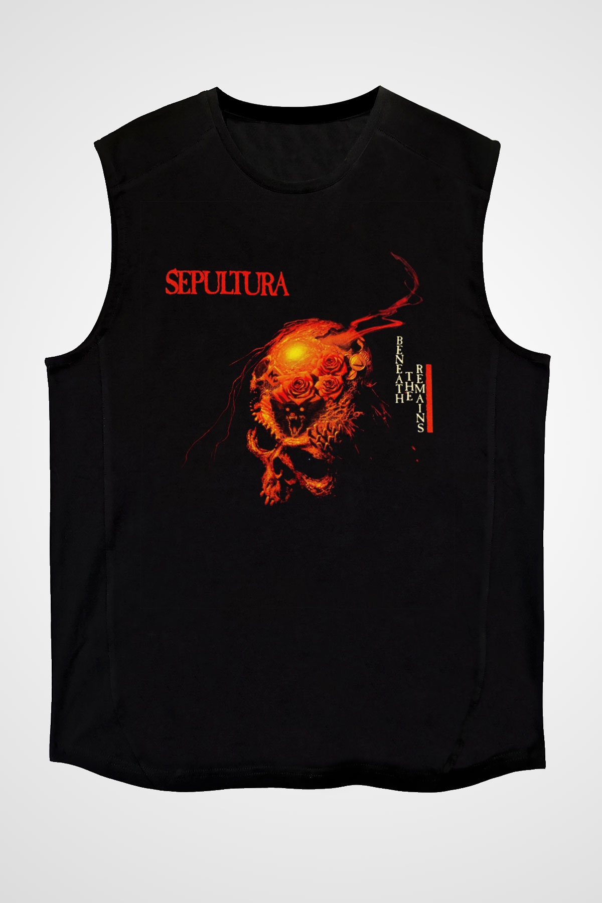 Sepultura Siyah Unisex Kolsuz Tişört