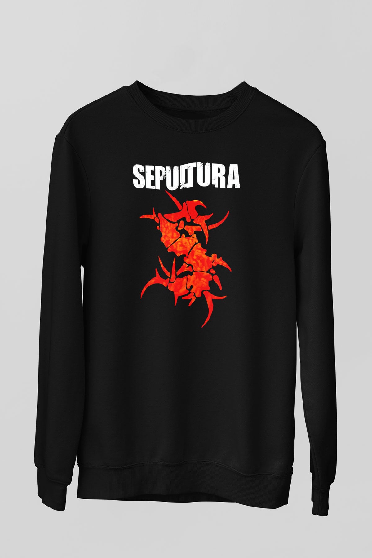 Sepultura Siyah Unisex Sweatshirt