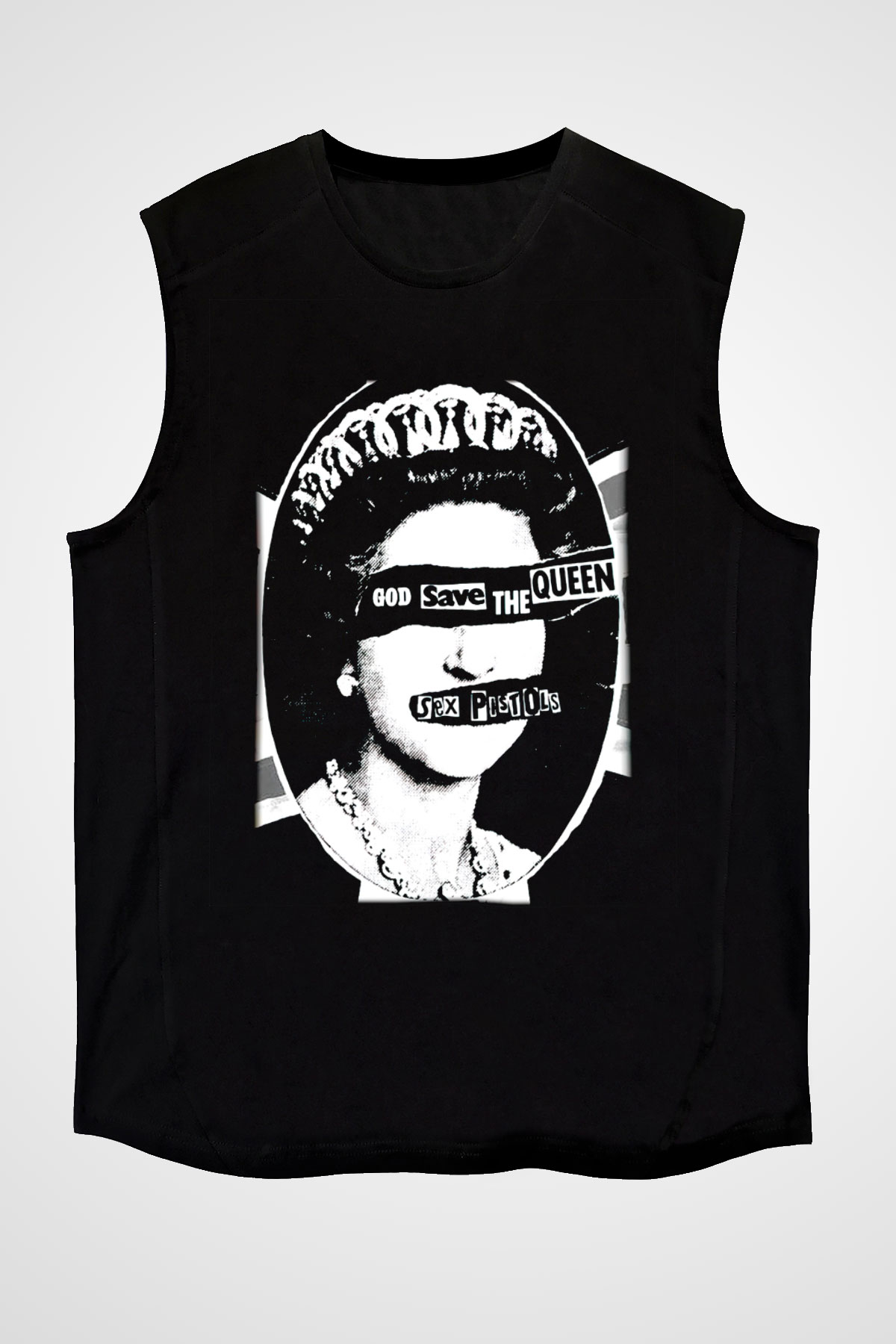 Sex Pistols Siyah Unisex Kolsuz Tişört