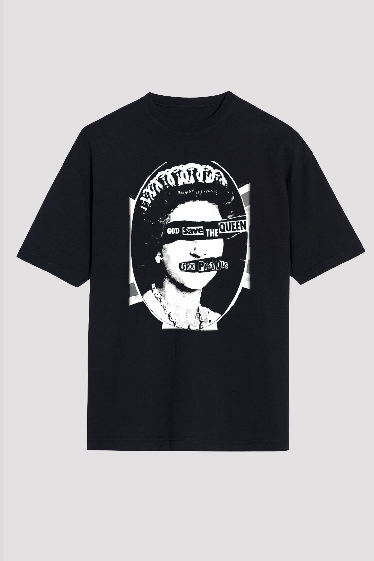 Sex Pistols Siyah Unisex Oversize Tişört T-Shirt