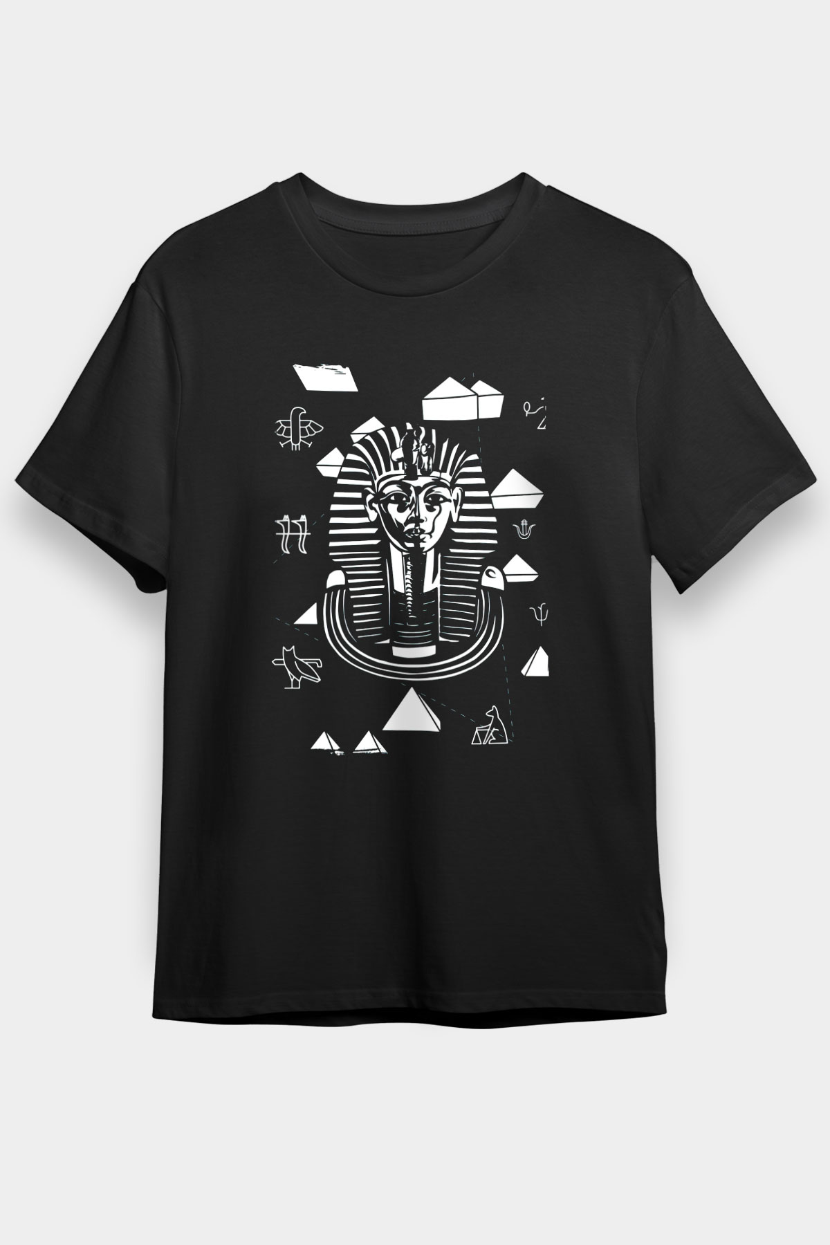 Sfenks Siyah Unisex Tişört T-Shirt - TişörtFabrikası