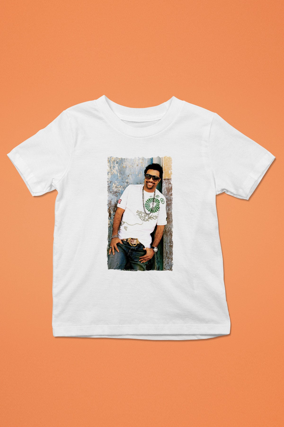 Shaggy Beyaz Unisex Çocuk Tişört