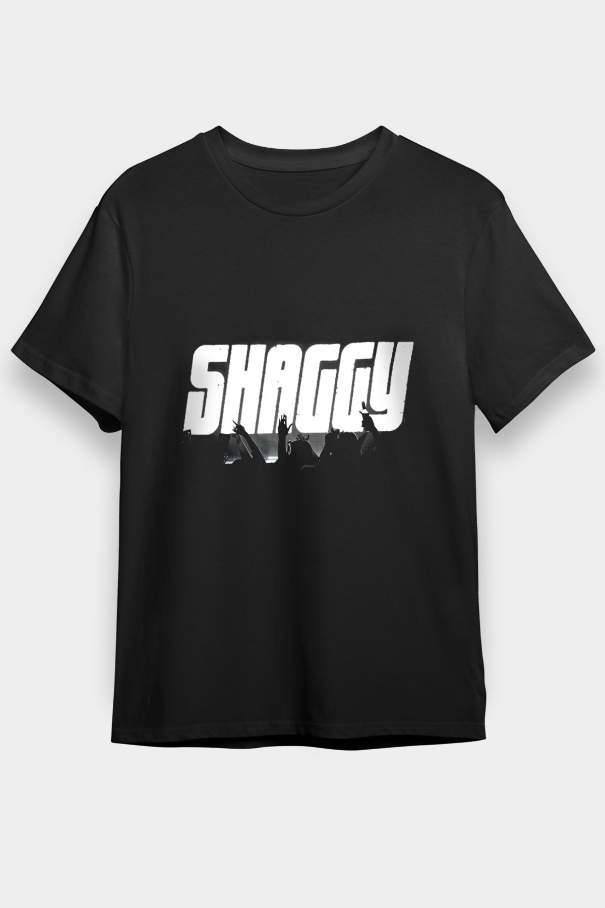 Shaggy Siyah Unisex Tişört T-Shirt - TişörtFabrikası