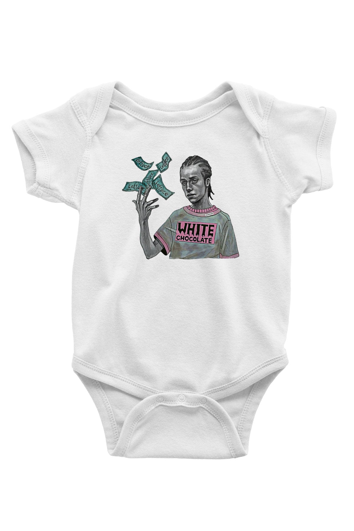 Shameless Baskılı Beyaz Unisex Bebek Body - Zıbın