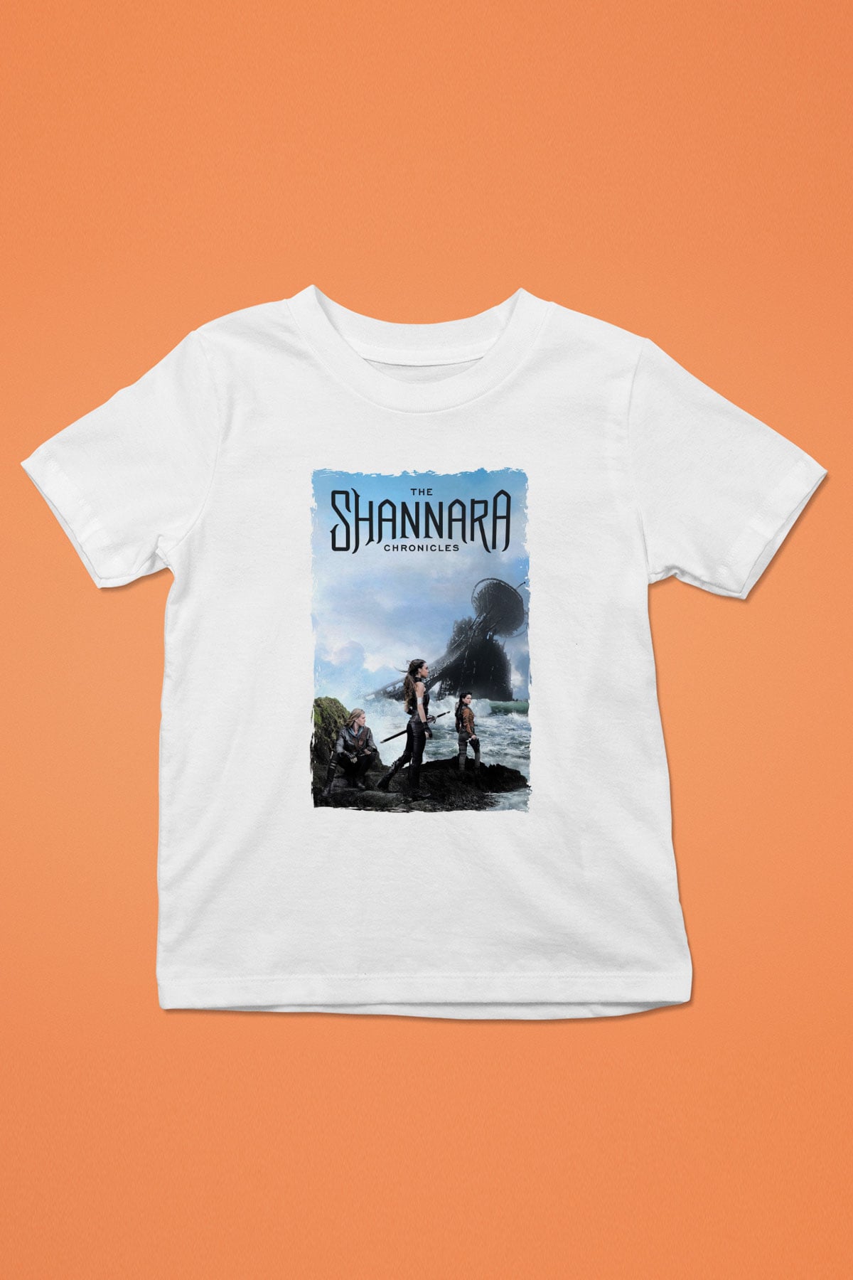 Shannara Chronicles Beyaz Unisex Çocuk Tişört