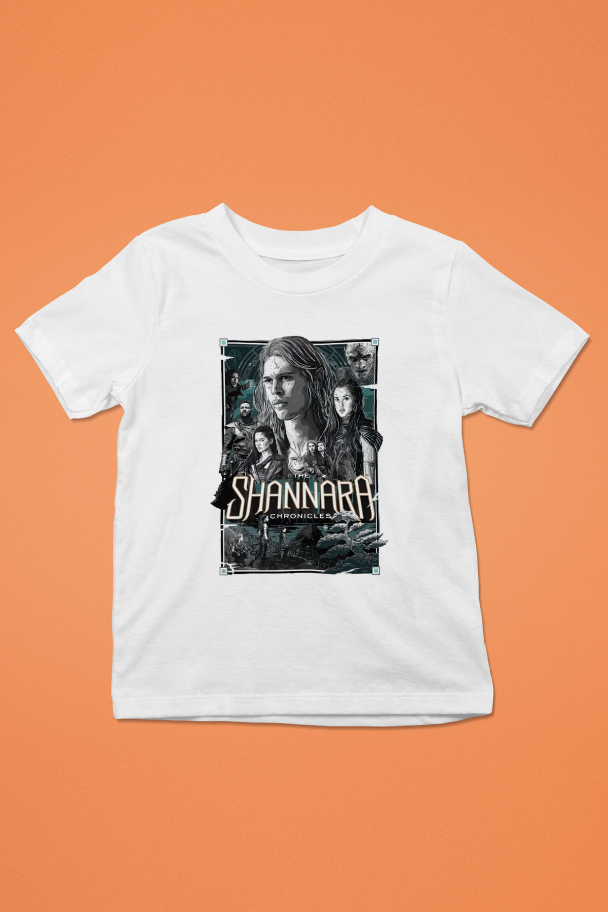 Shannara Chronicles Beyaz Unisex Çocuk Tişört