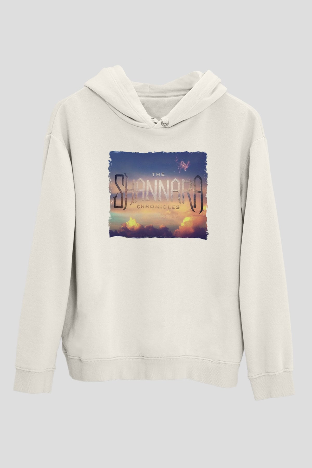 Shannara Chronicles Beyaz Unisex Hoodie