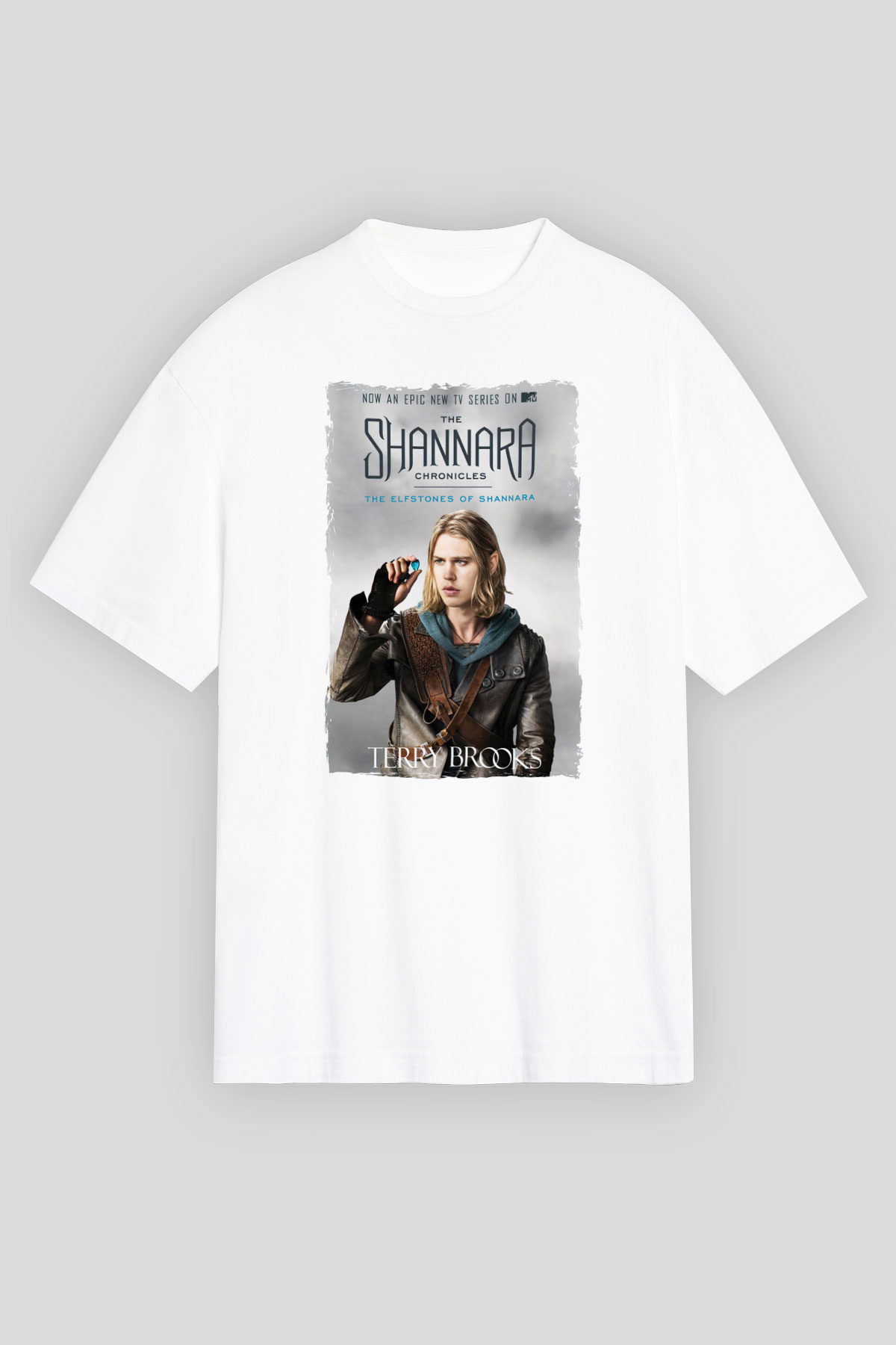 Shannara Chronicles Beyaz Unisex Tişört T-Shirt