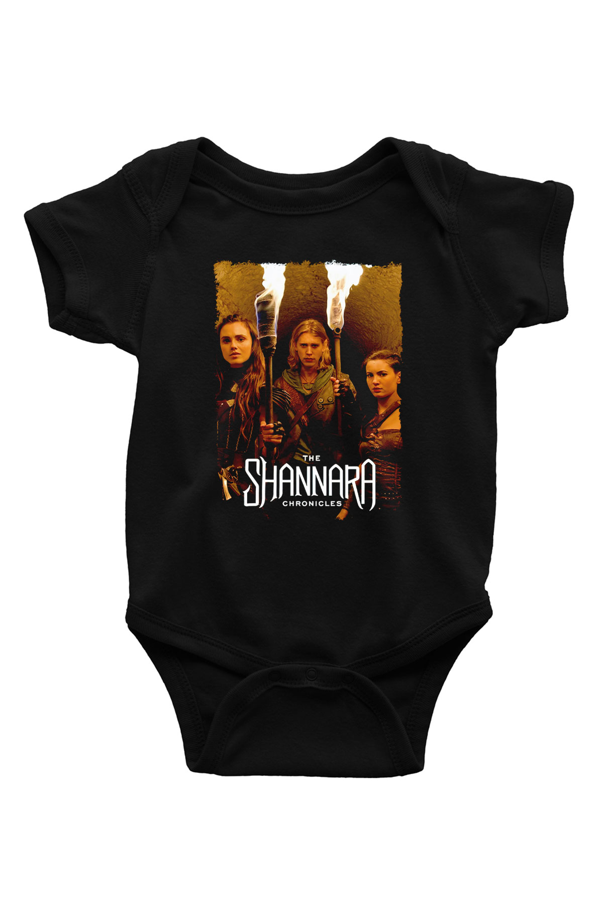 Shannara Chronicles Siyah Bebek Body - Zıbın