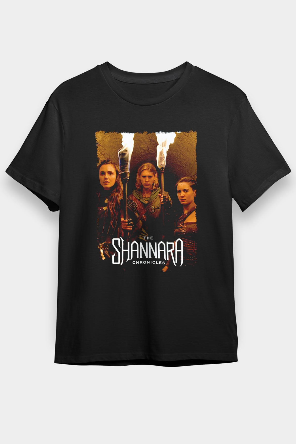 Shannara Chronicles Siyah Unisex Tişört T-Shirt