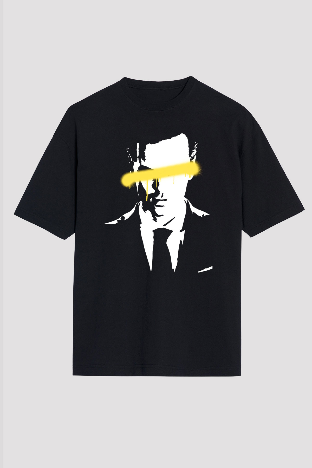 Sherlock Siyah Unisex Oversize Tişört T-Shirt