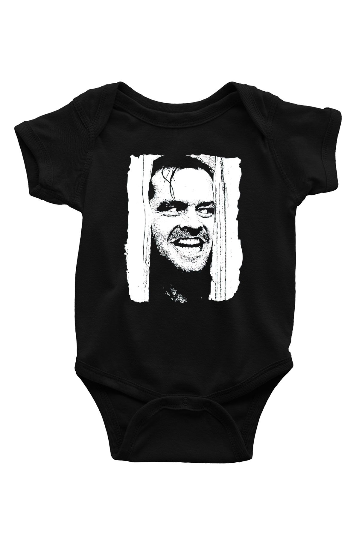 Shining Siyah Bebek Body - Zıbın