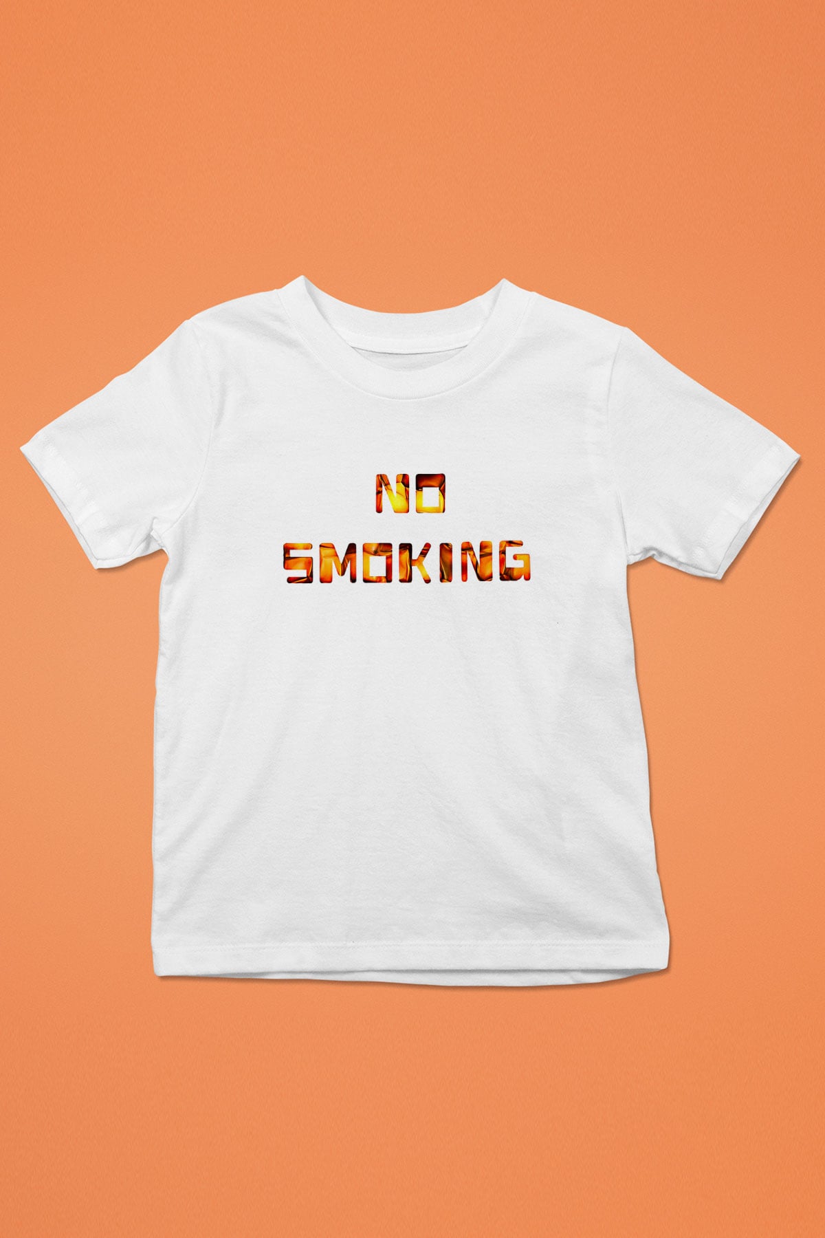Sigarayı Bırakma Günü Baskılı Beyaz Unisex Beyaz Çocuk Tişört - Tshirt