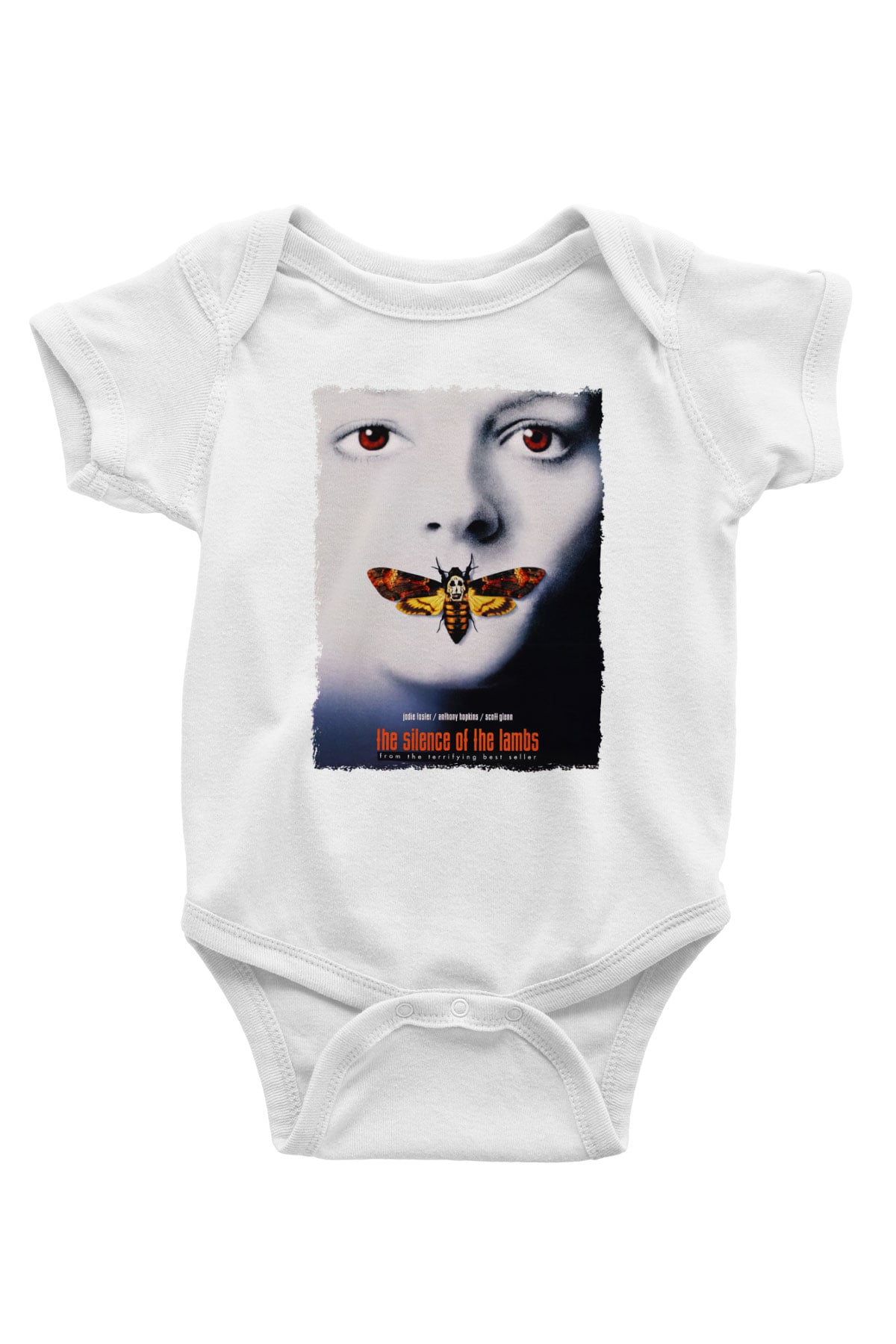 Silence of the Lambs Beyaz Bebek Body - Zıbın