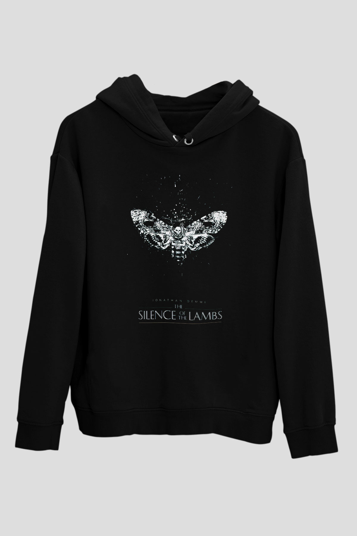 Silence of the Lambs Siyah Unisex Hoodie