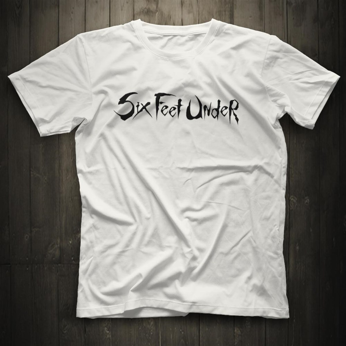 Six Under White Unisex T-Shirt - Tees - Shirts