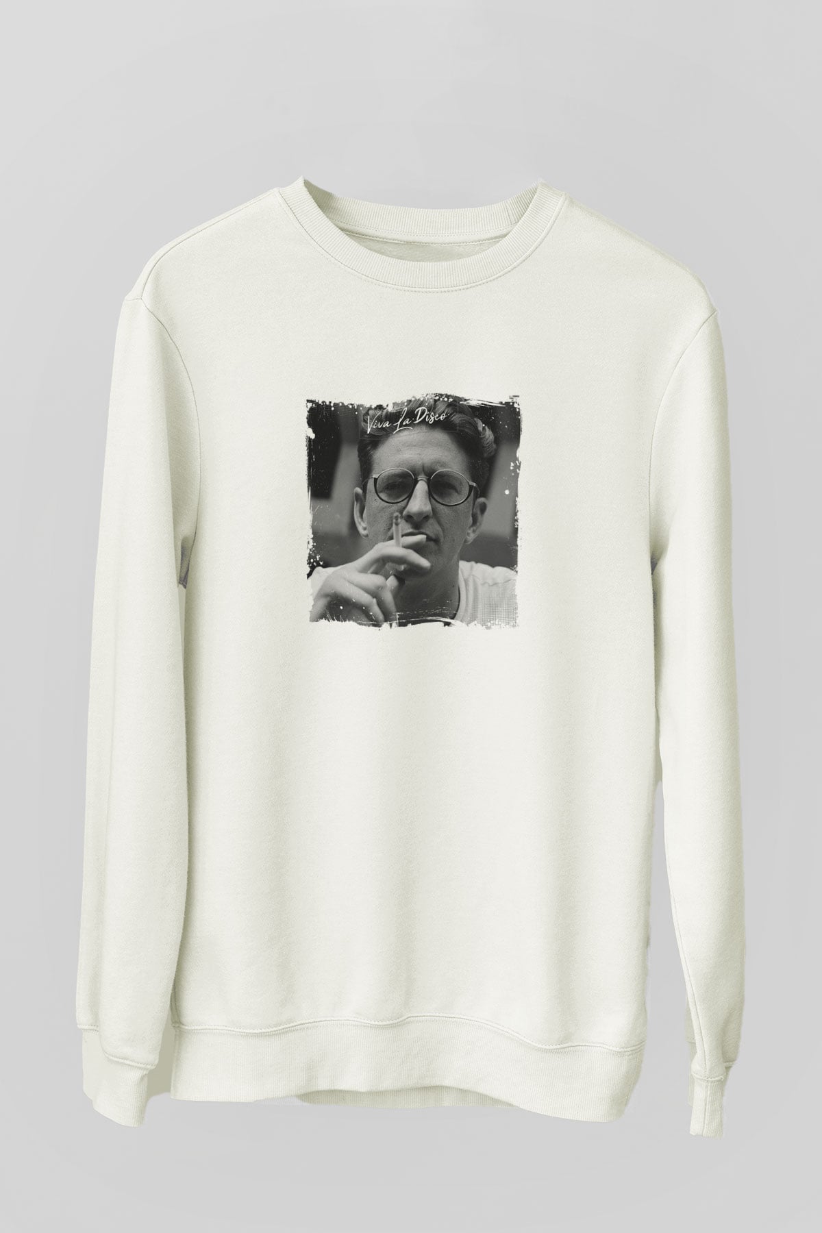 SkreamBaskılı Beyaz Sweatshirt