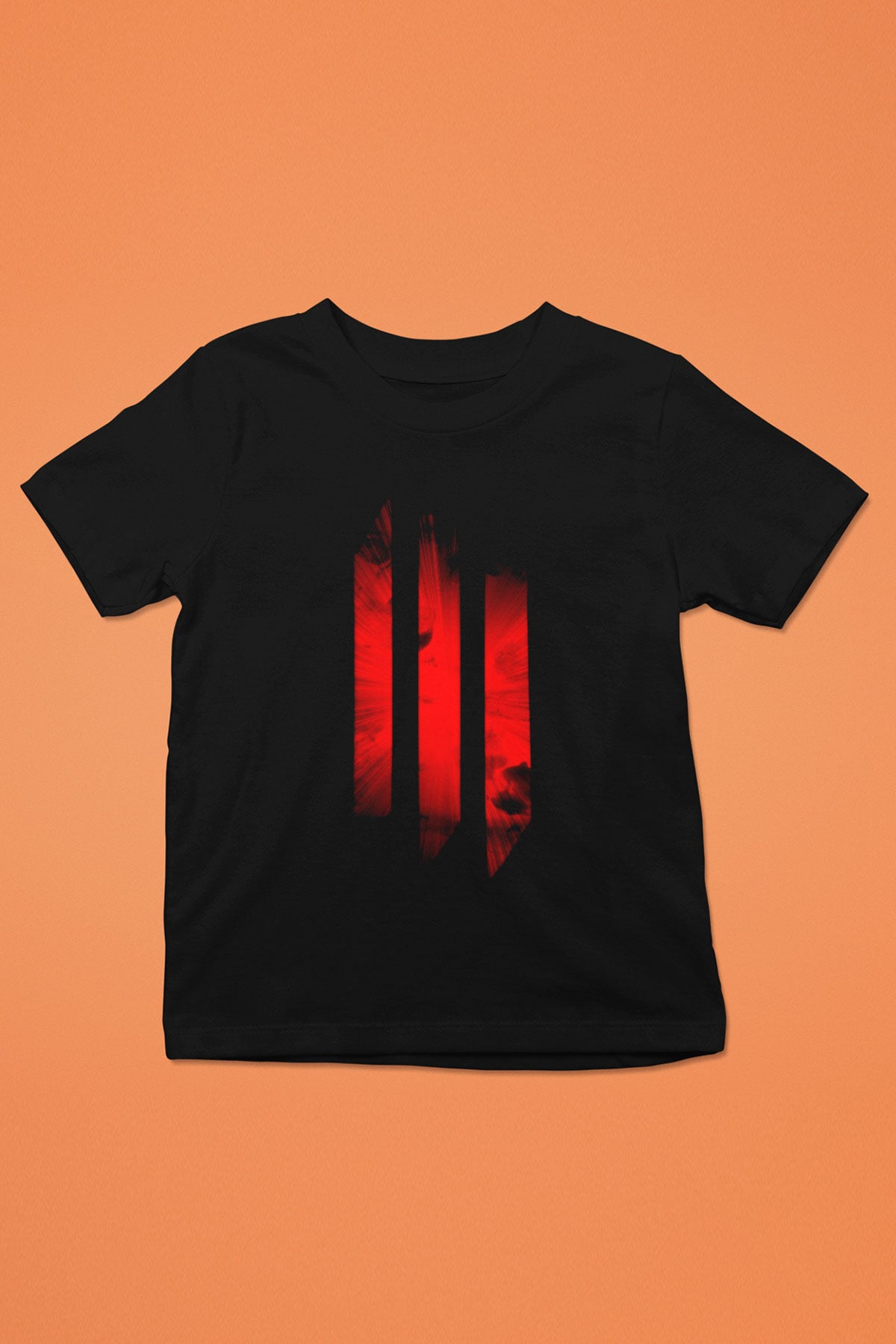 Skrillex Baskılı Siyah Unisex Çocuk Tişört